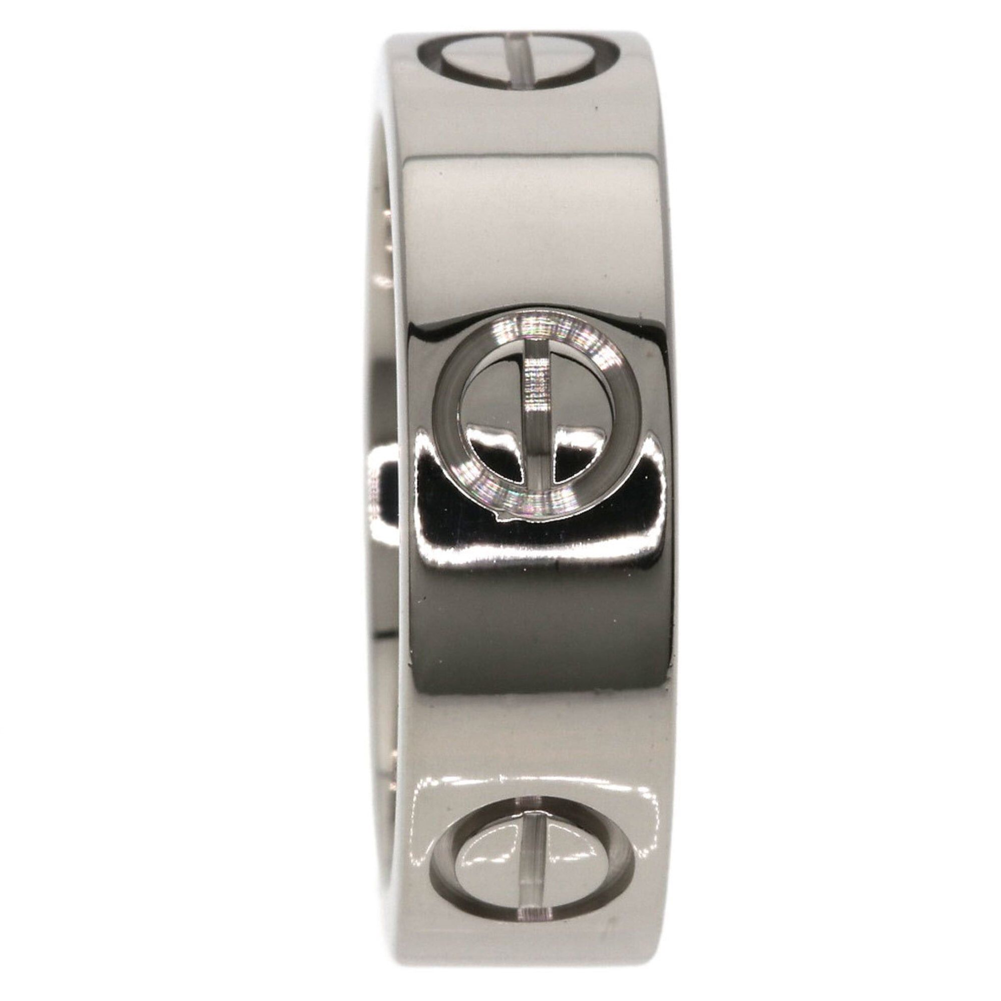 Cartier Cartier Love Ring #50, 18K White Gold, Women's Ring, CARTIER Size ONE SIZE - 7 Thumbnail