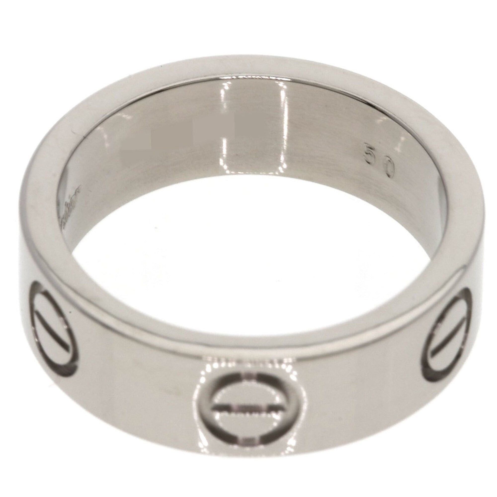 Cartier Cartier Love Ring #50, 18K White Gold, Women's Ring, CARTIER Size ONE SIZE - 5 Thumbnail
