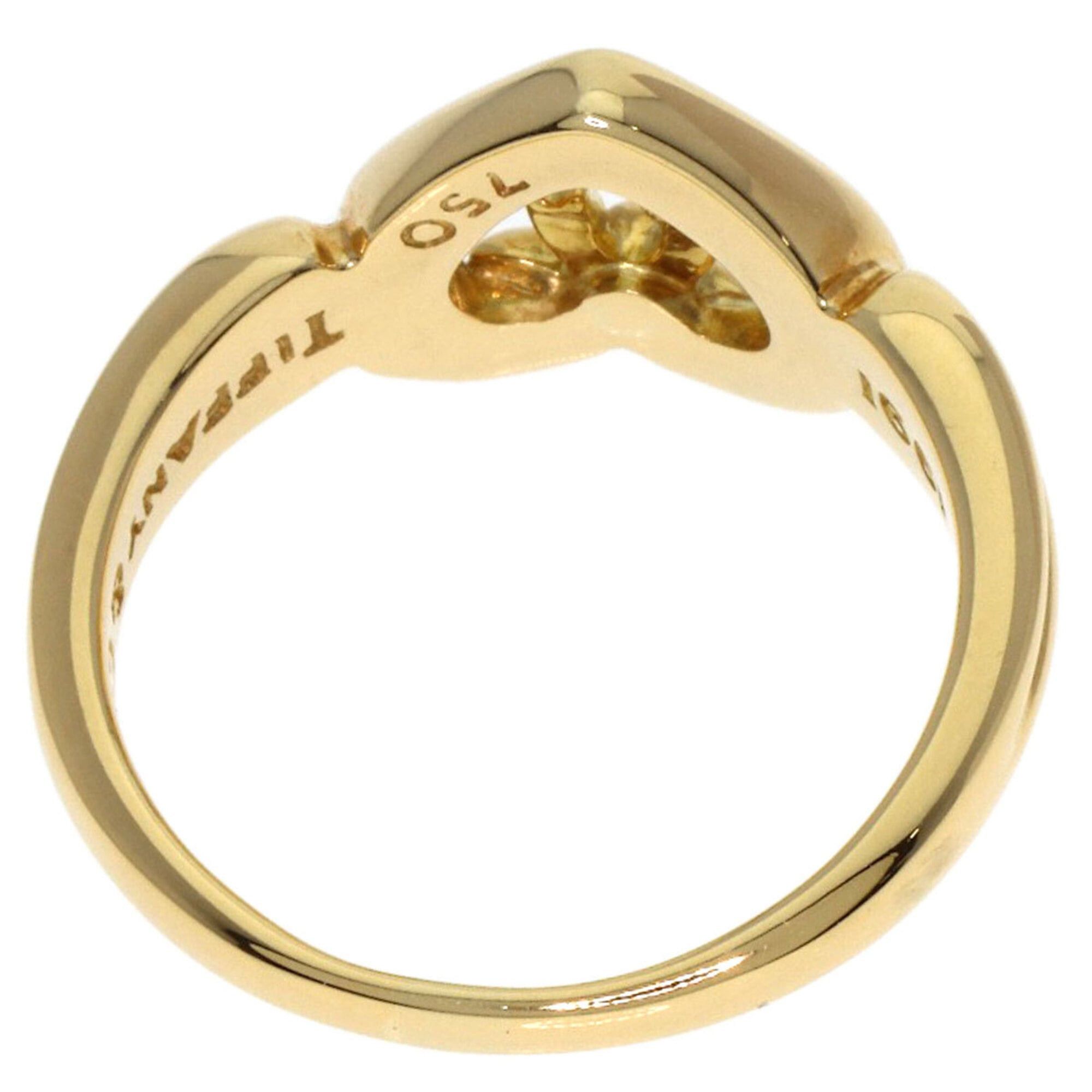 Tiffany & Co. Tiffany & Co. Ribbon Heart Ring, 18K Yellow Gold, Women's. Size ONE SIZE - 8 Thumbnail
