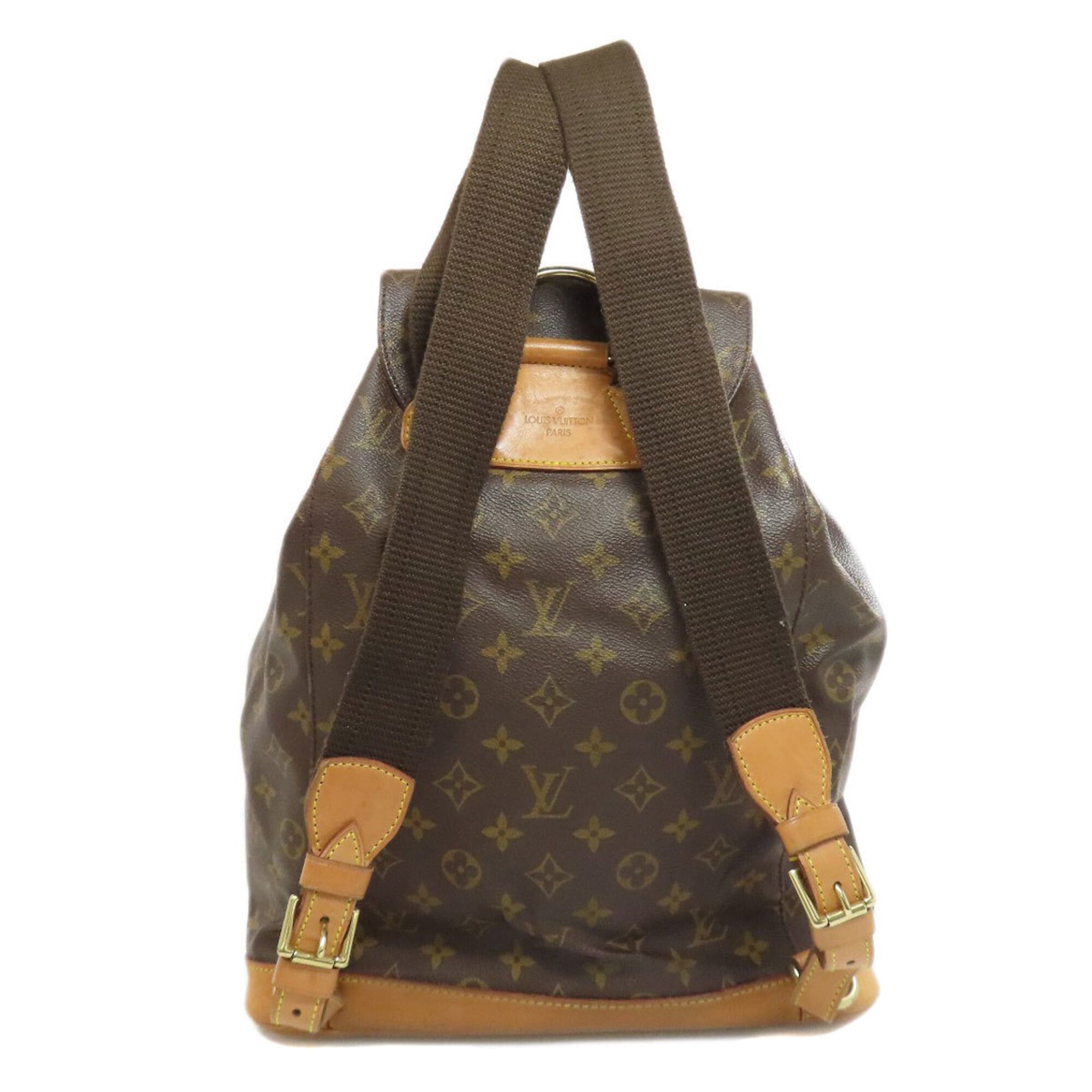 Louis Vuitton Louis Vuitton M51135 Montsouris GM Backpack/Daypack, Monogram Canvas, Women's LOUIS VUITTON Size ONE SIZE - 2 Thumbnail
