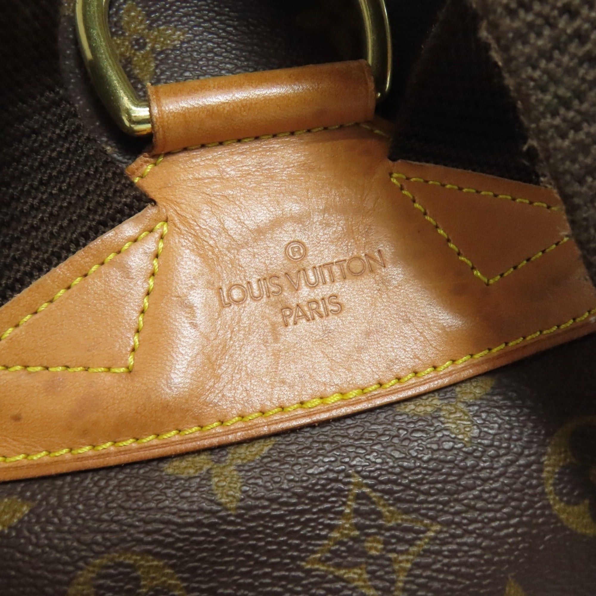 Louis Vuitton Louis Vuitton M51135 Montsouris GM Backpack/Daypack, Monogram Canvas, Women's LOUIS VUITTON Size ONE SIZE - 13 Thumbnail