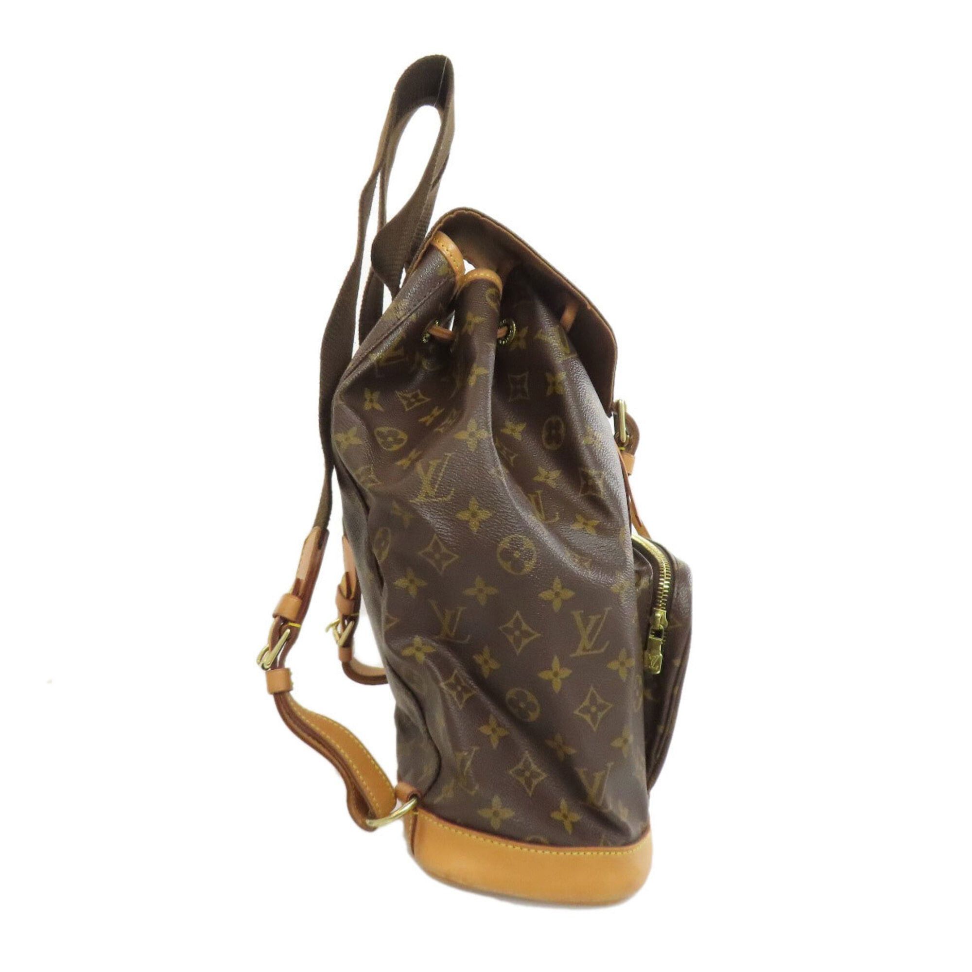 Louis Vuitton Louis Vuitton M51135 Montsouris GM Backpack/Daypack, Monogram Canvas, Women's LOUIS VUITTON Size ONE SIZE - 3 Thumbnail