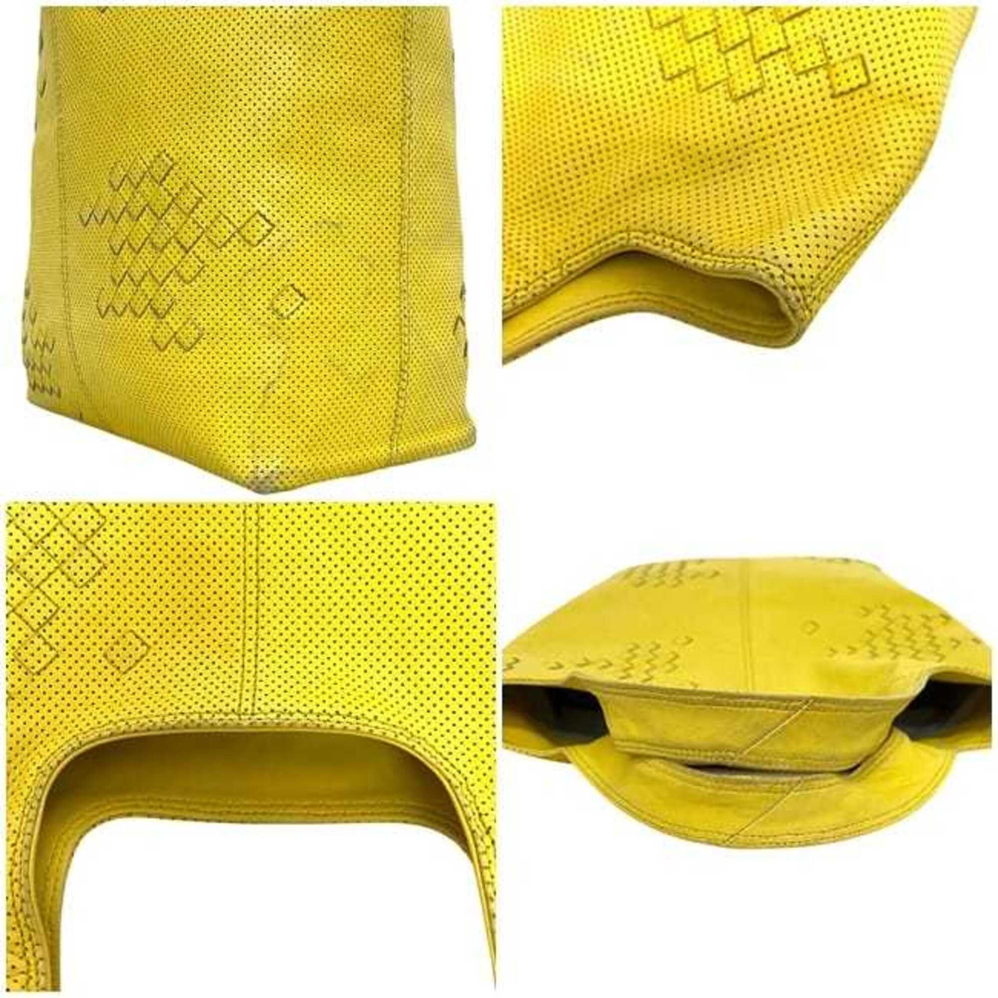 Bottega Veneta Bottega Veneta Tote Bag, Yellow, Intrecciato, 131673, Leather, V1330 7100 BOTTEGA ENETA Size ONE SIZE - 6 Thumbnail