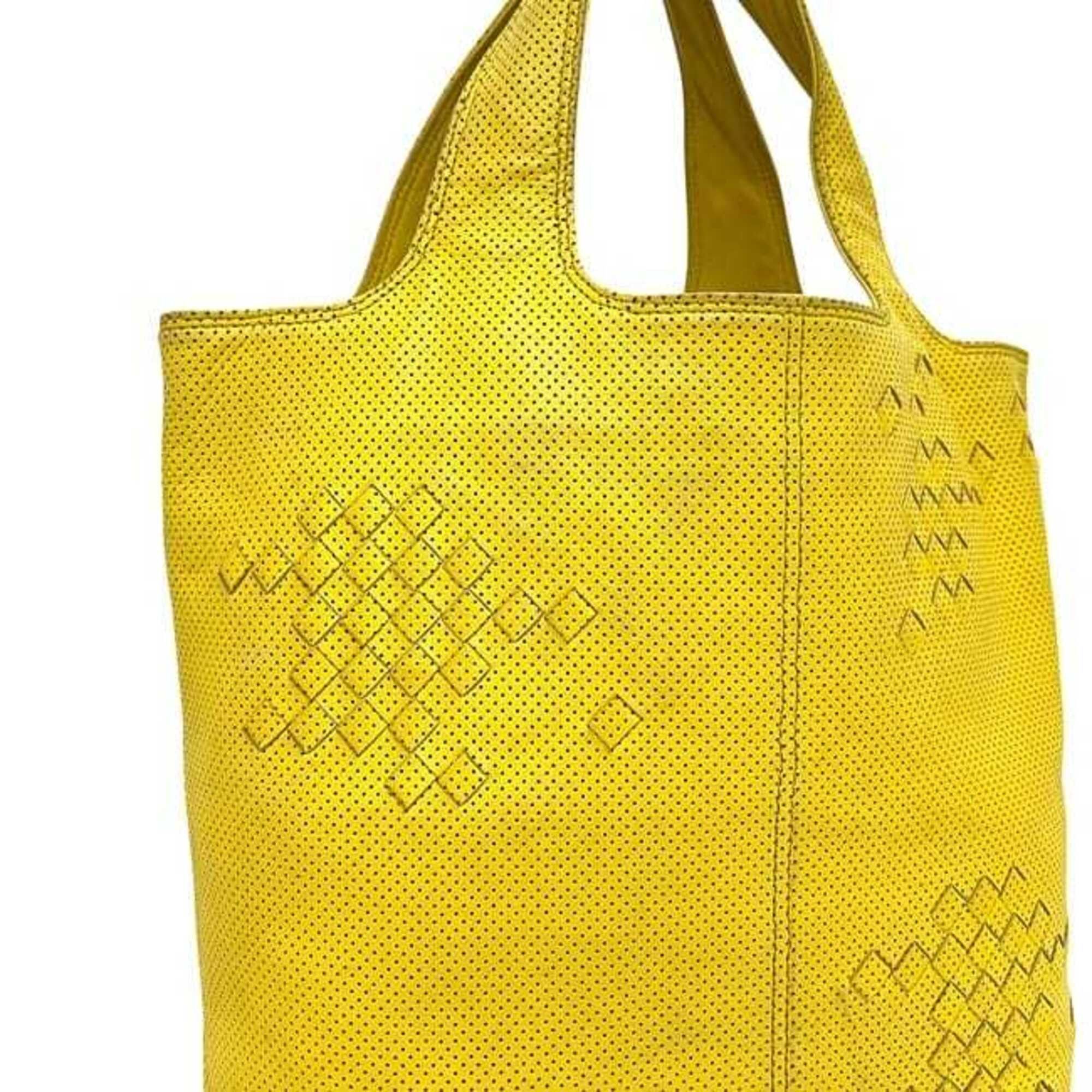 Bottega Veneta Bottega Veneta Tote Bag, Yellow, Intrecciato, 131673, Leather, V1330 7100 BOTTEGA ENETA Size ONE SIZE - 9 Thumbnail
