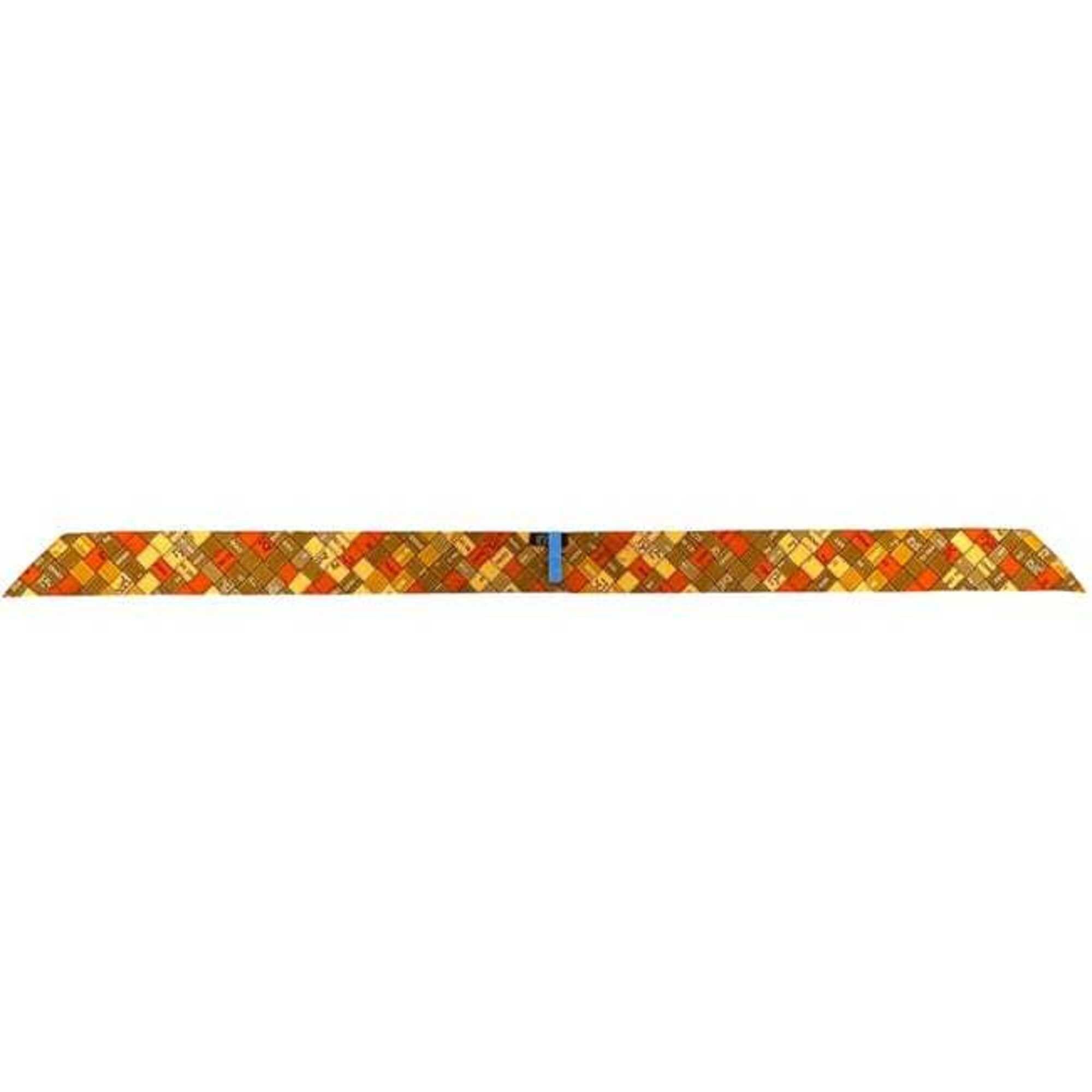 Hermes Hermes Ribbon Twilly Orange Scarf Muffler 100% Silk HERMES Size ONE SIZE - 4 Thumbnail