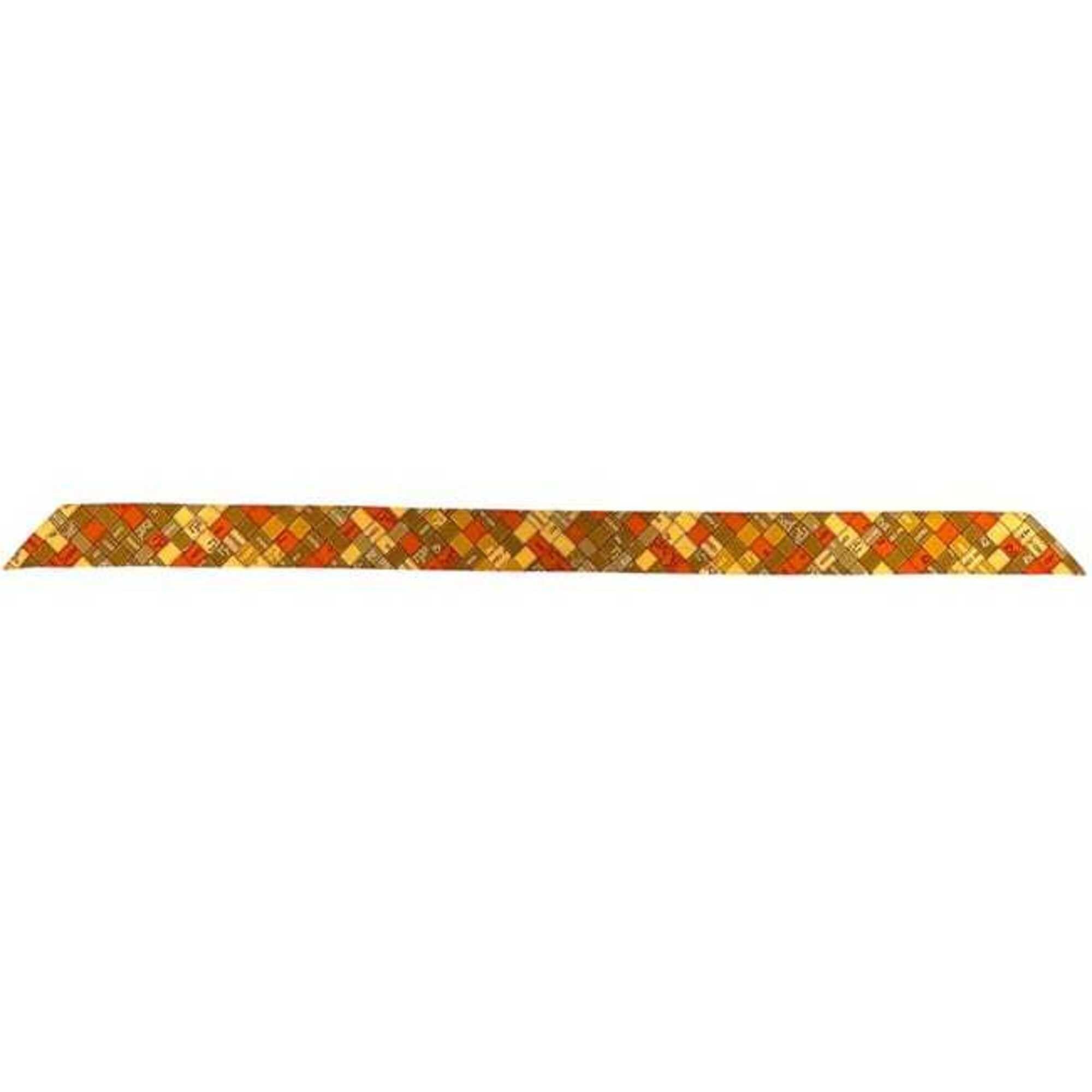 Hermes Hermes Ribbon Twilly Orange Scarf Muffler 100% Silk HERMES Size ONE SIZE - 3 Thumbnail