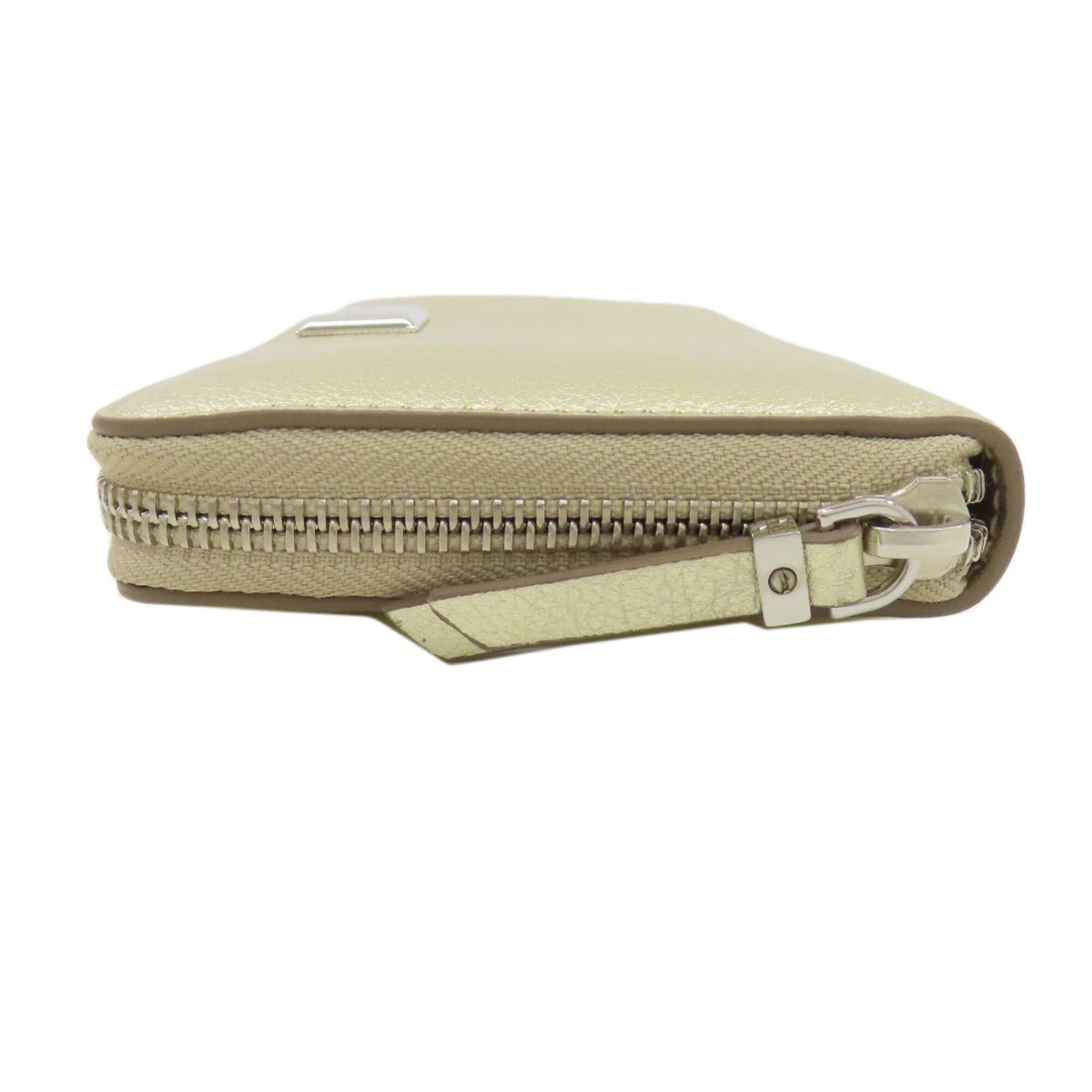 Jimmy Choo Jimmy Choo Round Zip Long Wallet Leather Women's Size ONE SIZE - 3 Thumbnail