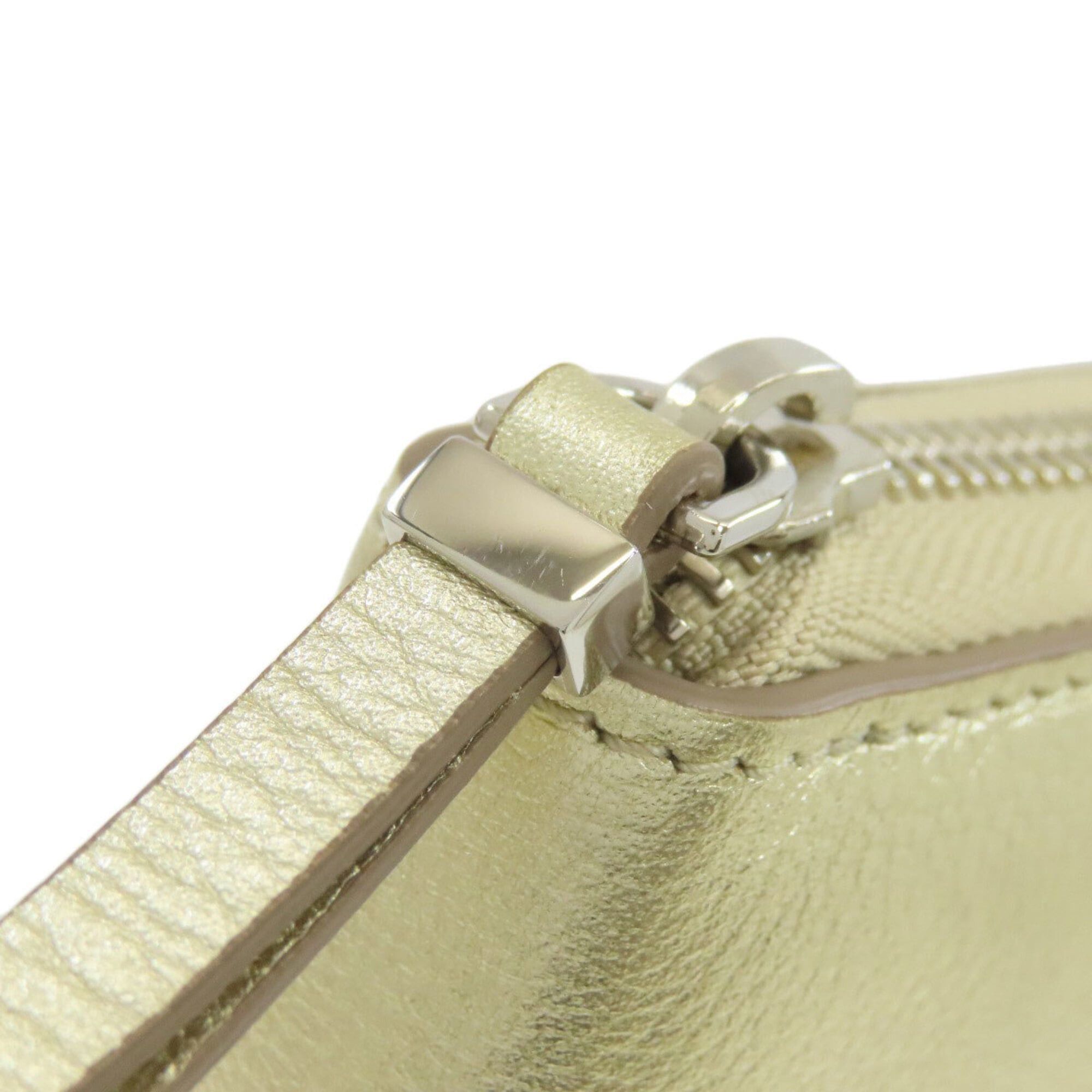 Jimmy Choo Jimmy Choo Round Zip Long Wallet Leather Women's Size ONE SIZE - 7 Thumbnail