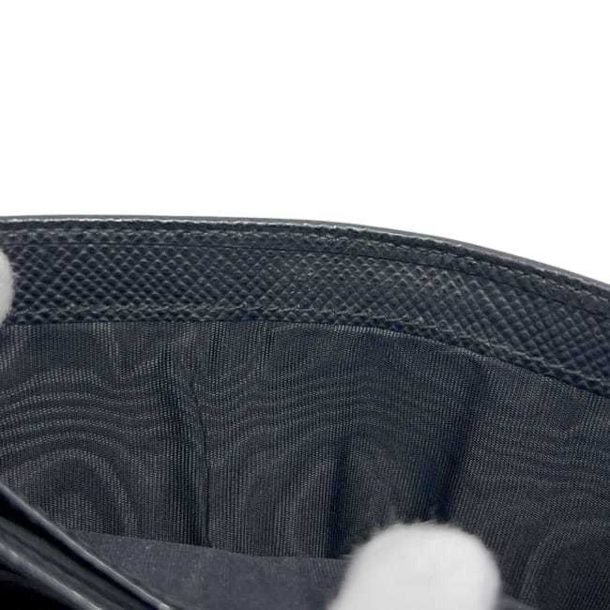 Prada Prada bi-fold wallet, black (NERO), 2MO738, Saffiano leather, CUIR 62 A PRADA Size ONE SIZE - 6 Thumbnail