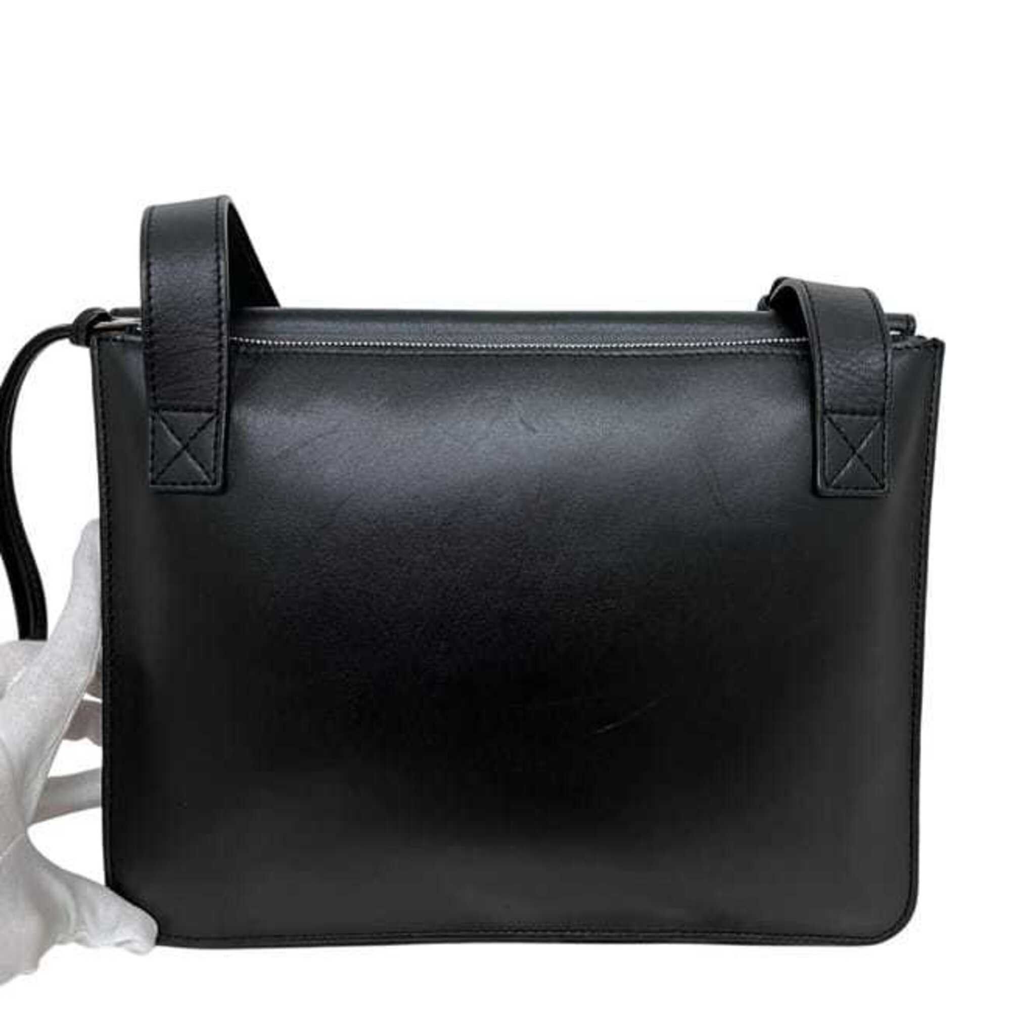 Loewe Loewe Shoulder Bag, Gusset Flat, Black, Anagram, Crossbody, Leather, 651934 LOEWE Size ONE SIZE - 10 Thumbnail