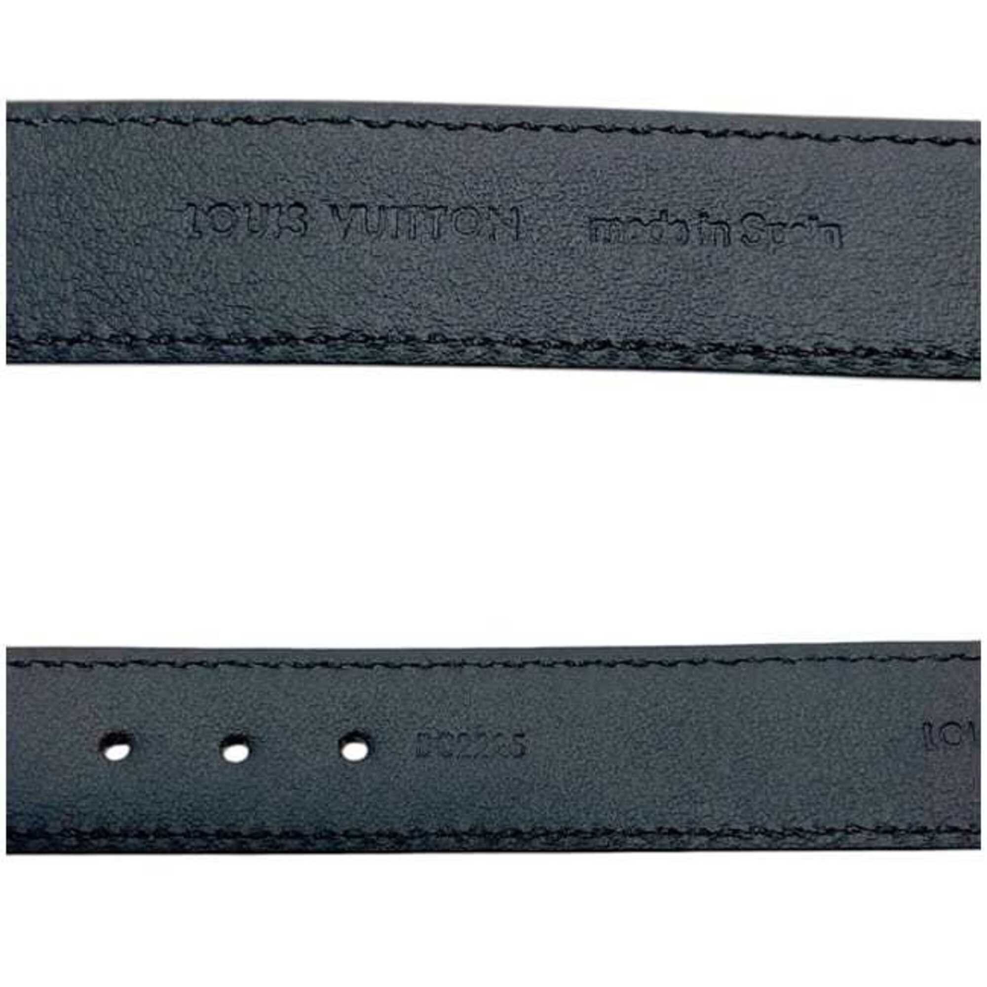 Louis Vuitton Louis Vuitton Bracelet LV Black Monogram Eclipse M6456 Size 19 Canvas BC2295 LOUIS VUITTON Size ONE SIZE - 7 Thumbnail