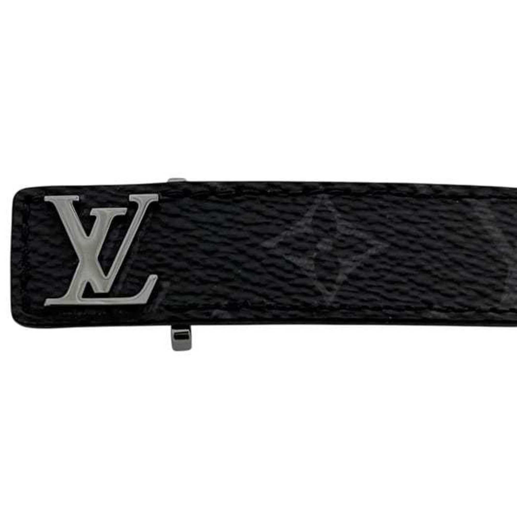 Louis Vuitton Louis Vuitton Bracelet LV Black Monogram Eclipse M6456 Size 19 Canvas BC2295 LOUIS VUITTON Size ONE SIZE - 10 Thumbnail