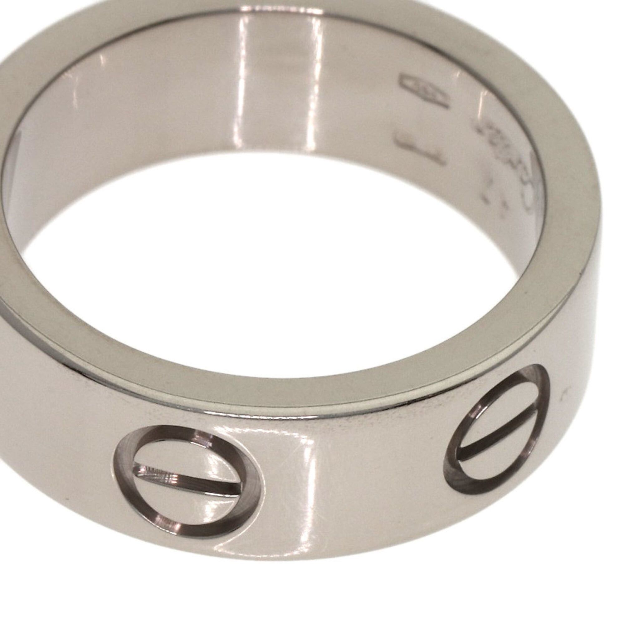 Cartier Cartier Love Ring #47, 18K White Gold, Women's Ring, CARTIER Size ONE SIZE - 6 Thumbnail