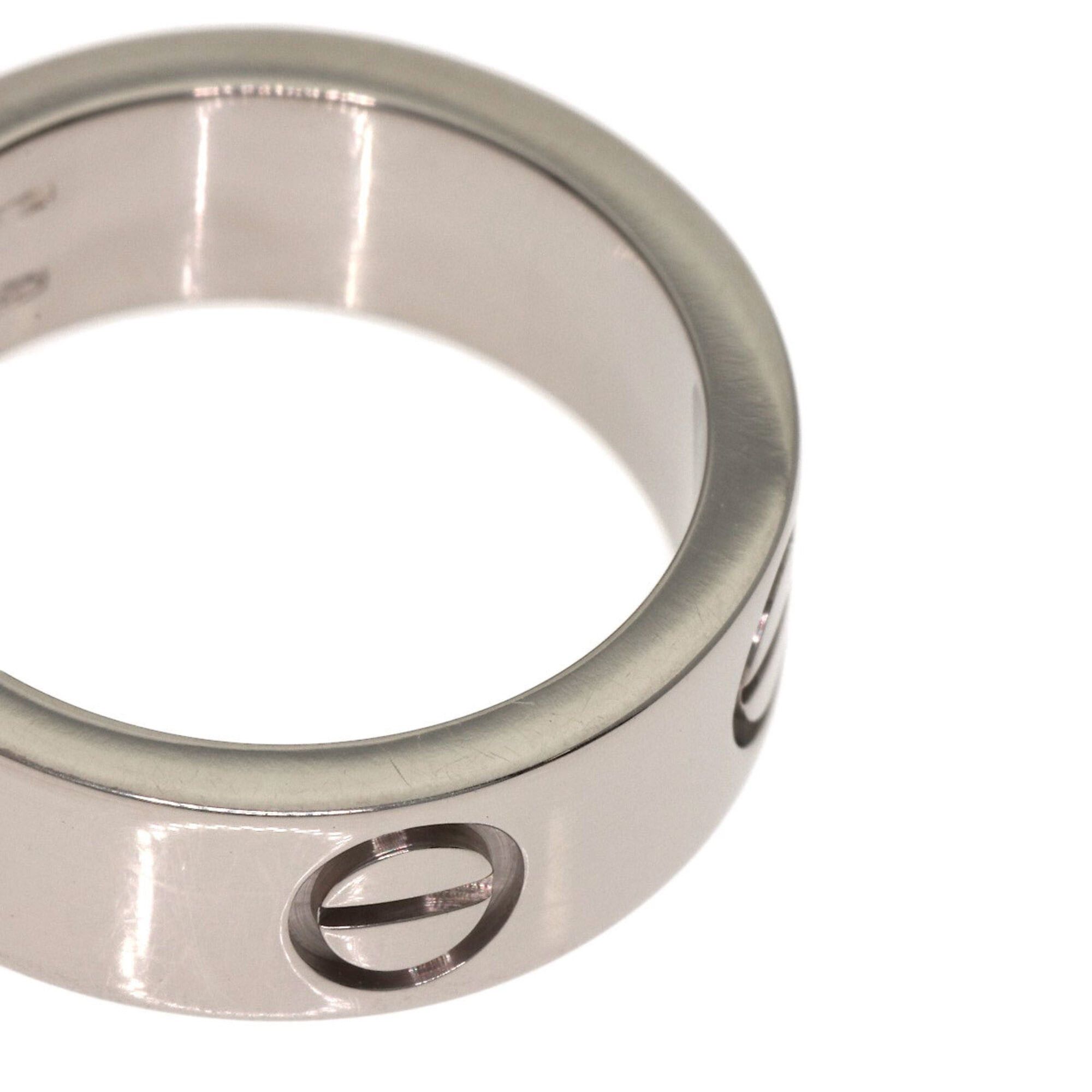 Cartier Cartier Love Ring #47, 18K White Gold, Women's Ring, CARTIER Size ONE SIZE - 7 Thumbnail