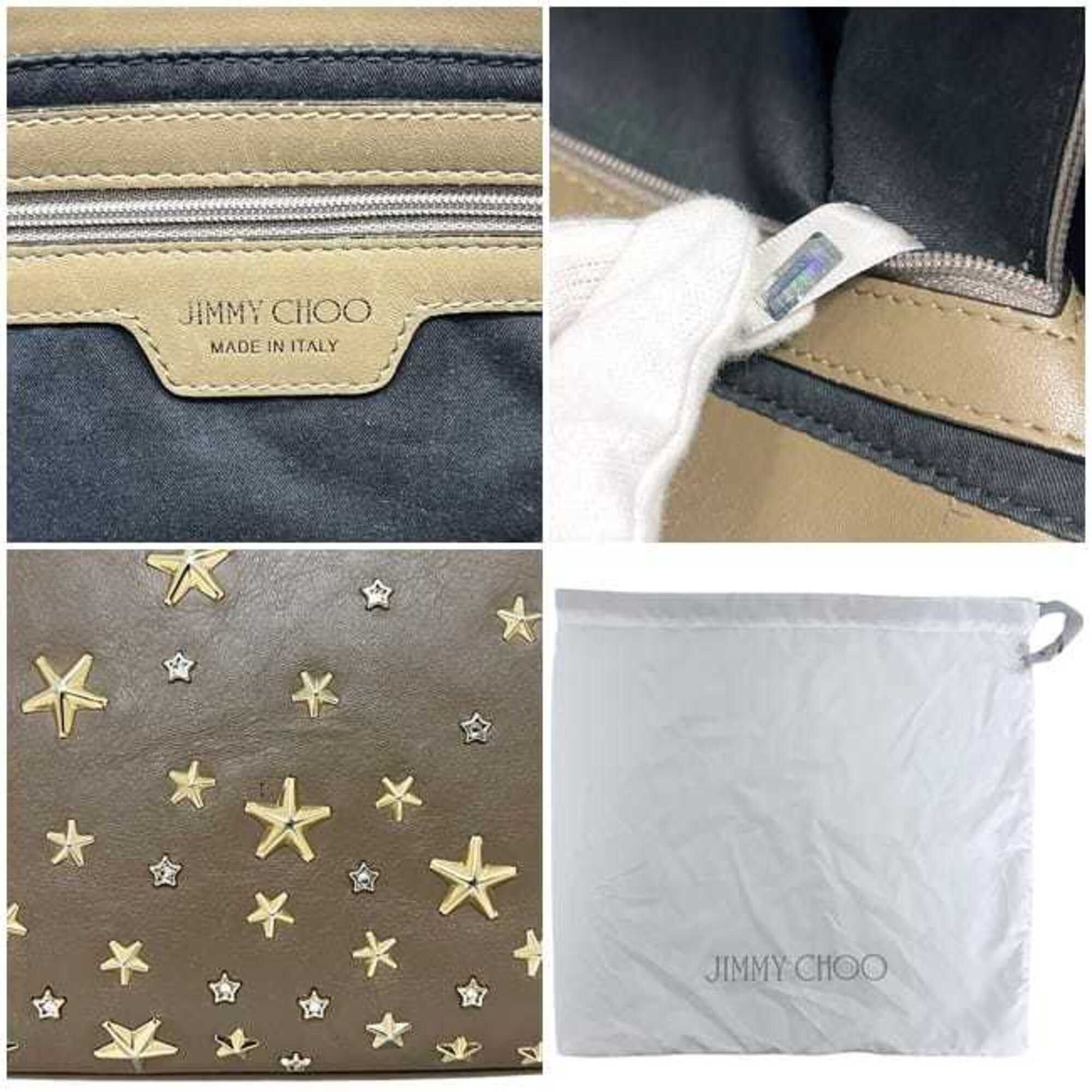 Jimmy Choo Jimmy Choo Sophia S Tote Bag, Beige, 194611004431, Leather, MP40HN JIMMY CHOO Size ONE SIZE - 11 Thumbnail