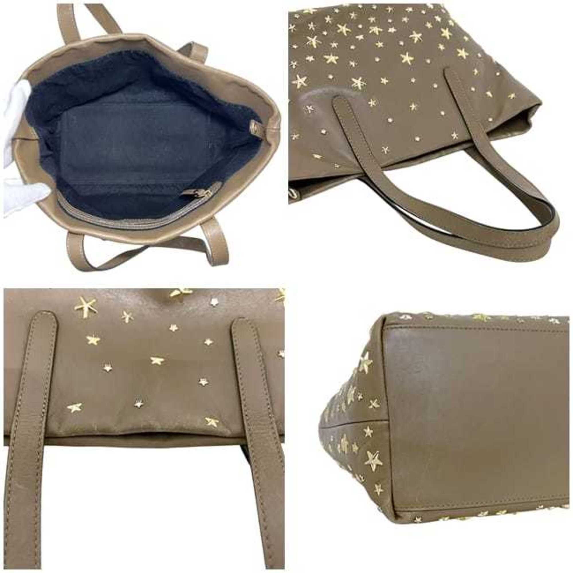 Jimmy Choo Jimmy Choo Sophia S Tote Bag, Beige, 194611004431, Leather, MP40HN JIMMY CHOO Size ONE SIZE - 4 Thumbnail
