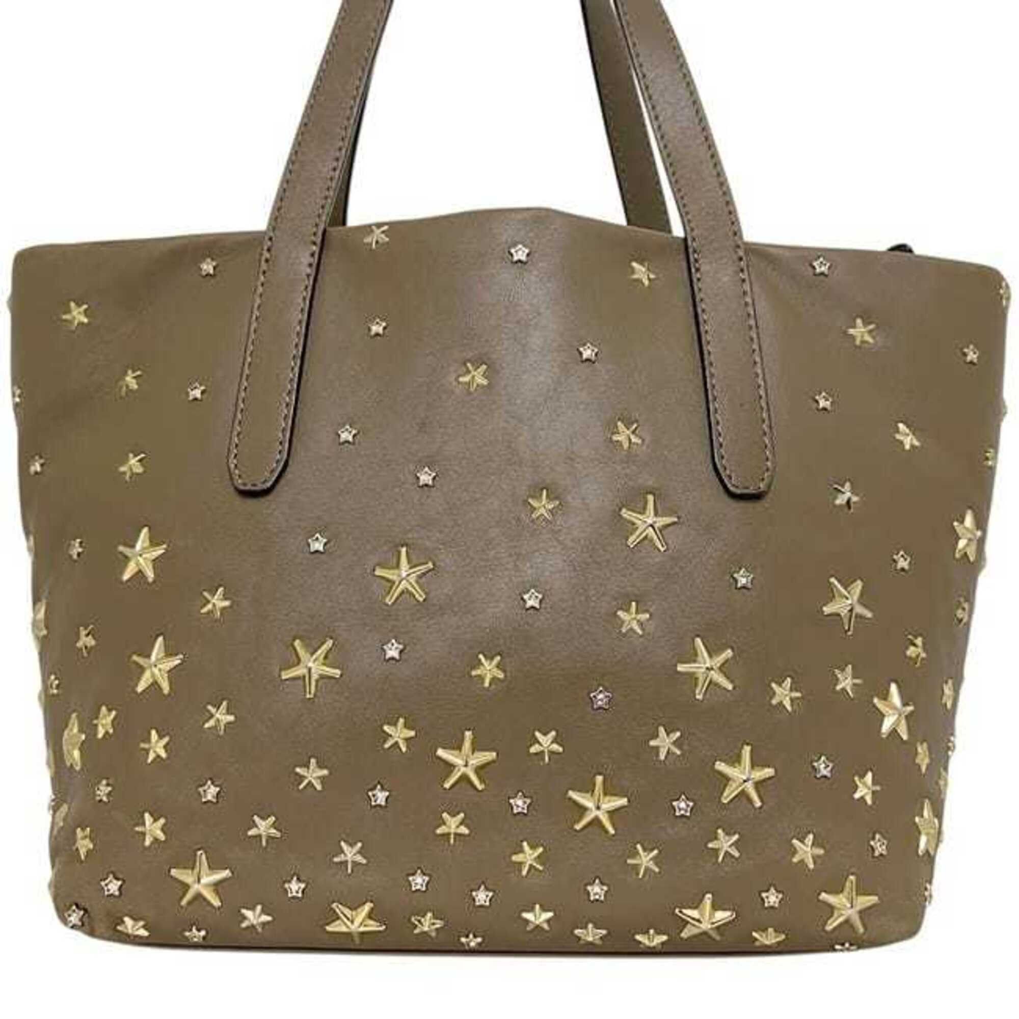 Jimmy Choo Jimmy Choo Sophia S Tote Bag, Beige, 194611004431, Leather, MP40HN JIMMY CHOO Size ONE SIZE - 6 Thumbnail