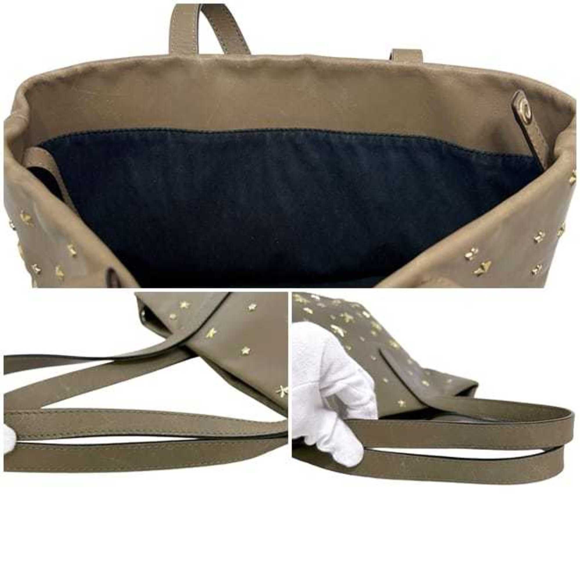 Jimmy Choo Jimmy Choo Sophia S Tote Bag, Beige, 194611004431, Leather, MP40HN JIMMY CHOO Size ONE SIZE - 10 Thumbnail