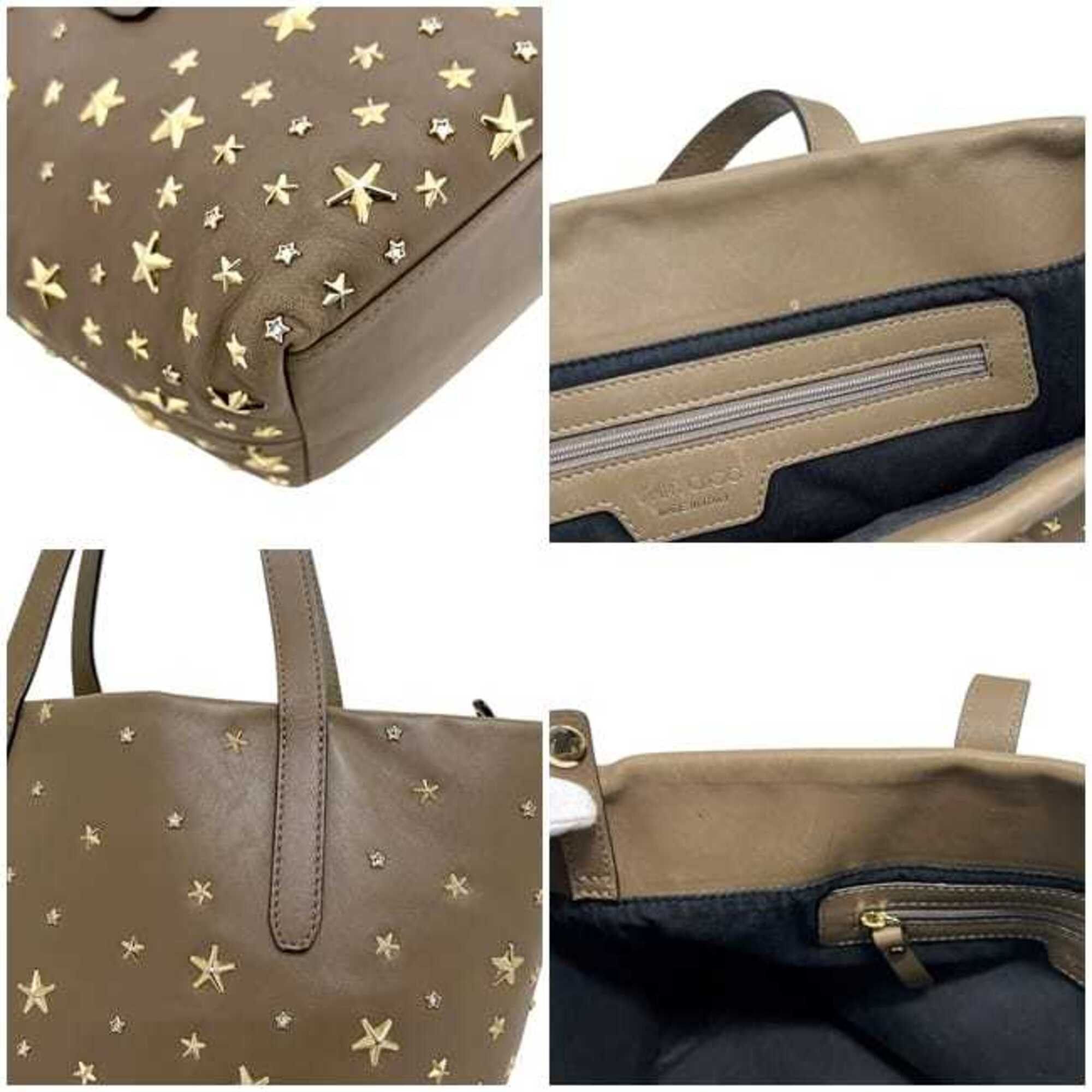Jimmy Choo Jimmy Choo Sophia S Tote Bag, Beige, 194611004431, Leather, MP40HN JIMMY CHOO Size ONE SIZE - 5 Thumbnail