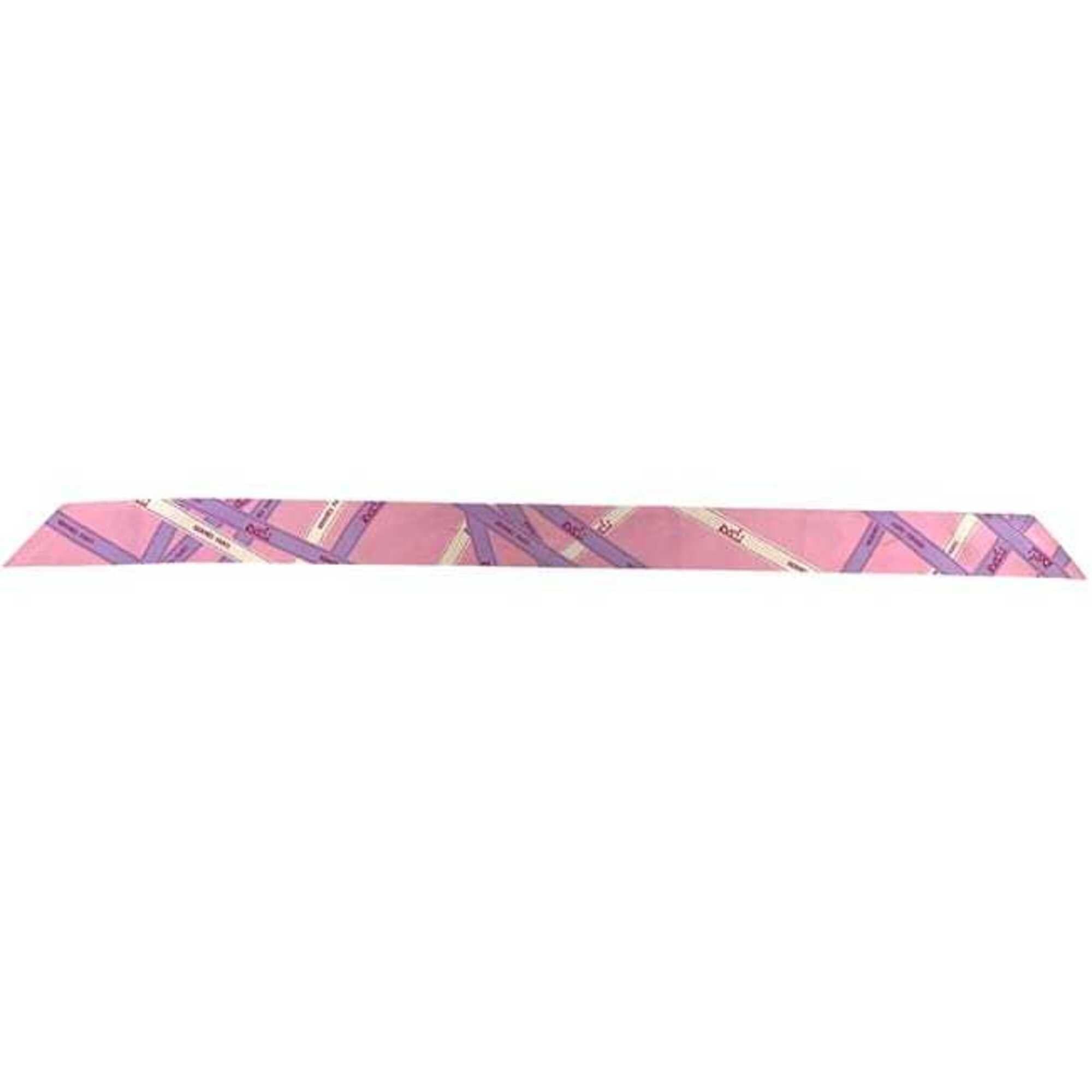 Hermes Hermes Ribbon Twilly Pink Boldic Pattern Scarf Muffler 100% Silk HERMES Size ONE SIZE - 3 Thumbnail