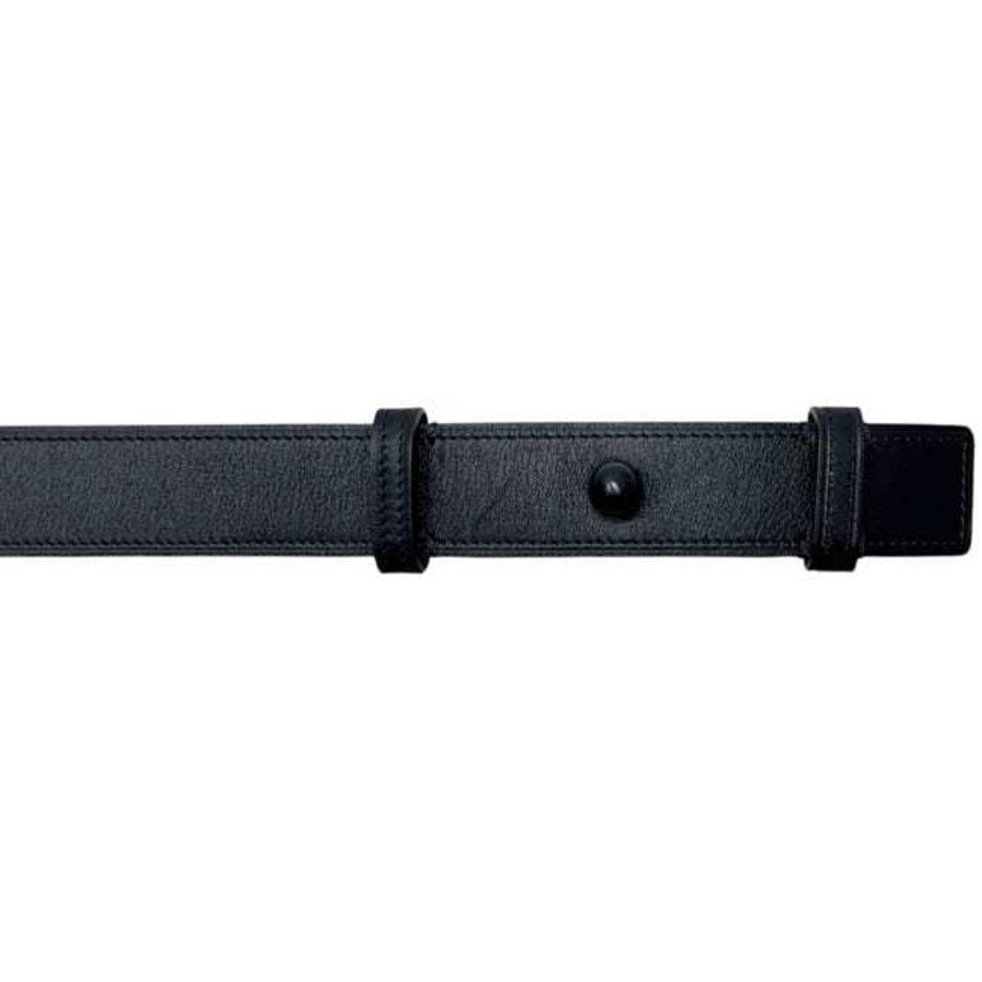 Loewe Loewe belt, black, waist 80cm, 30mm thick, leather, 182021 LOEWE Size ONE SIZE - 4 Thumbnail