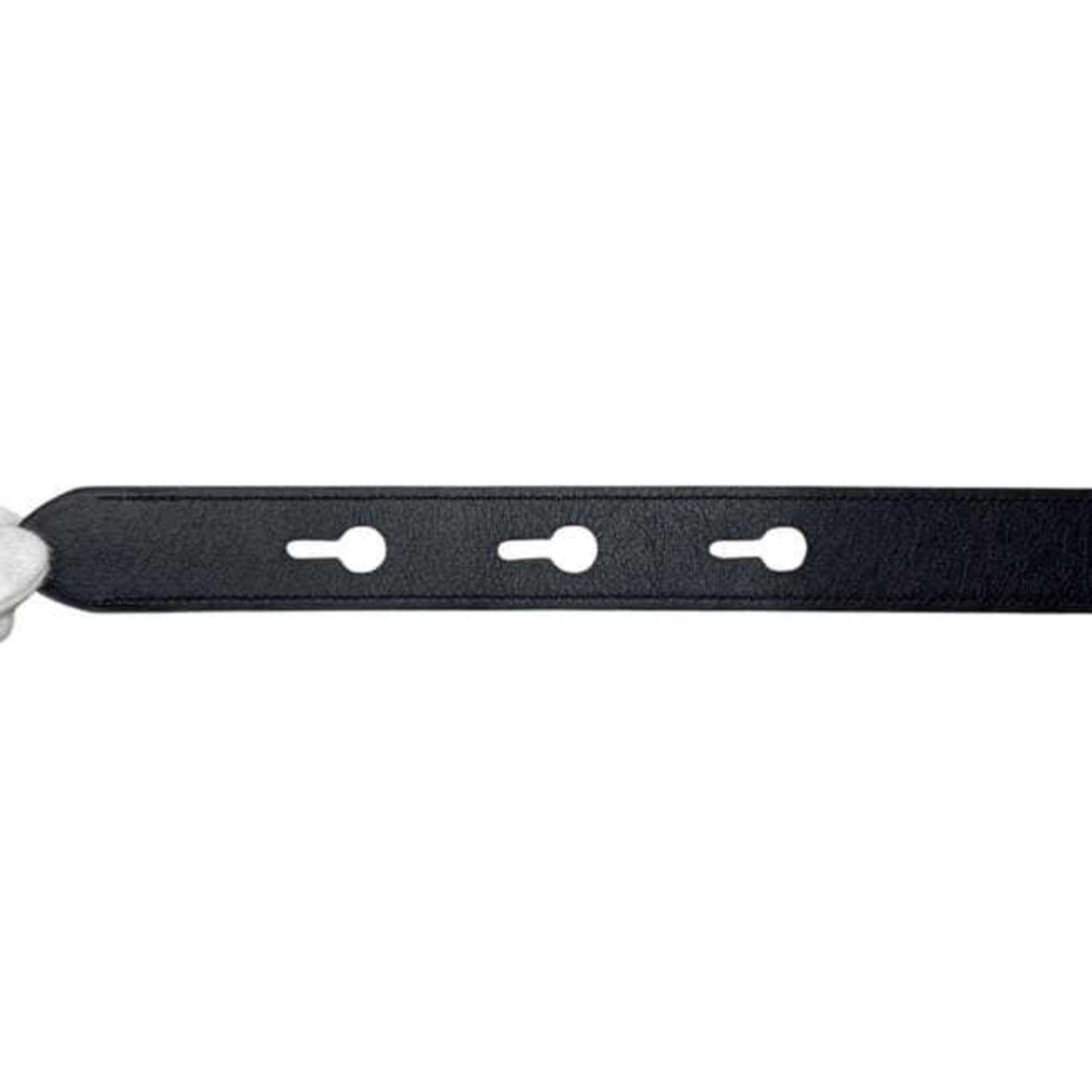 Loewe Loewe belt, black, waist 80cm, 30mm thick, leather, 182021 LOEWE Size ONE SIZE - 7 Thumbnail