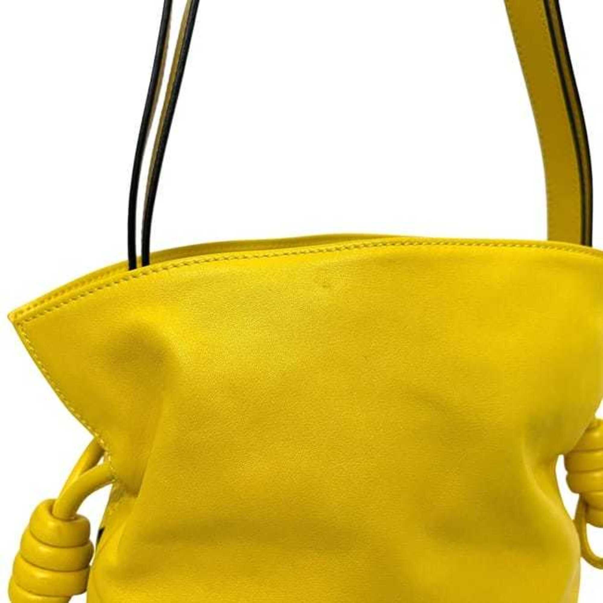 Loewe Loewe 2-way bag, Flamenco Knot, Yellow, Anagram, 334.81.K65, Shoulder bag/Tote Nappa leather, 261609 LOEWE Size ONE SIZE - 11 Thumbnail