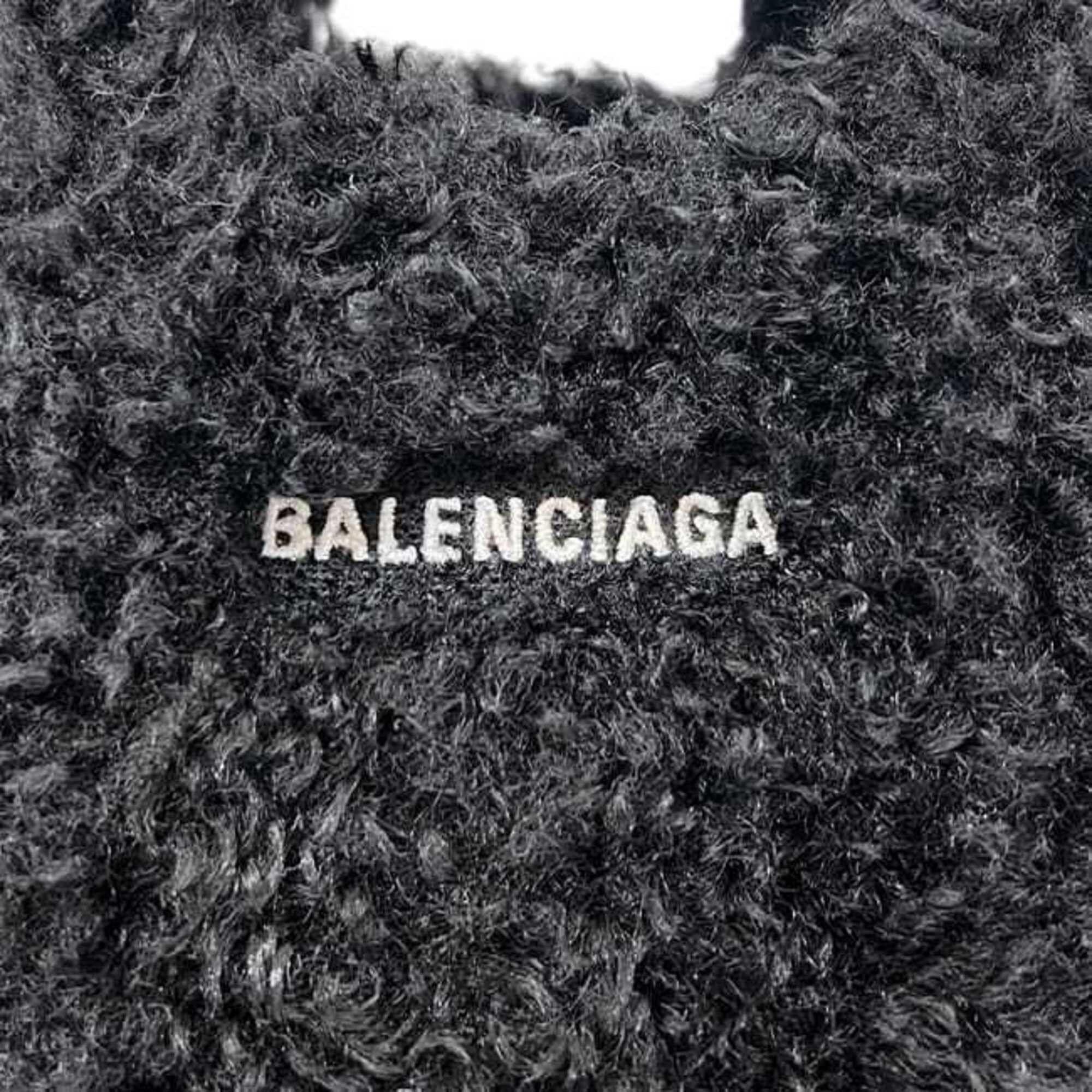 Balenciaga Balenciaga Everyday 2.0 XS North-South Black Shoulder Tote Bag (672793 1000 0 535269) - Polyester Leather BALENCIAGA Size ONE SIZE - 10 Thumbnail