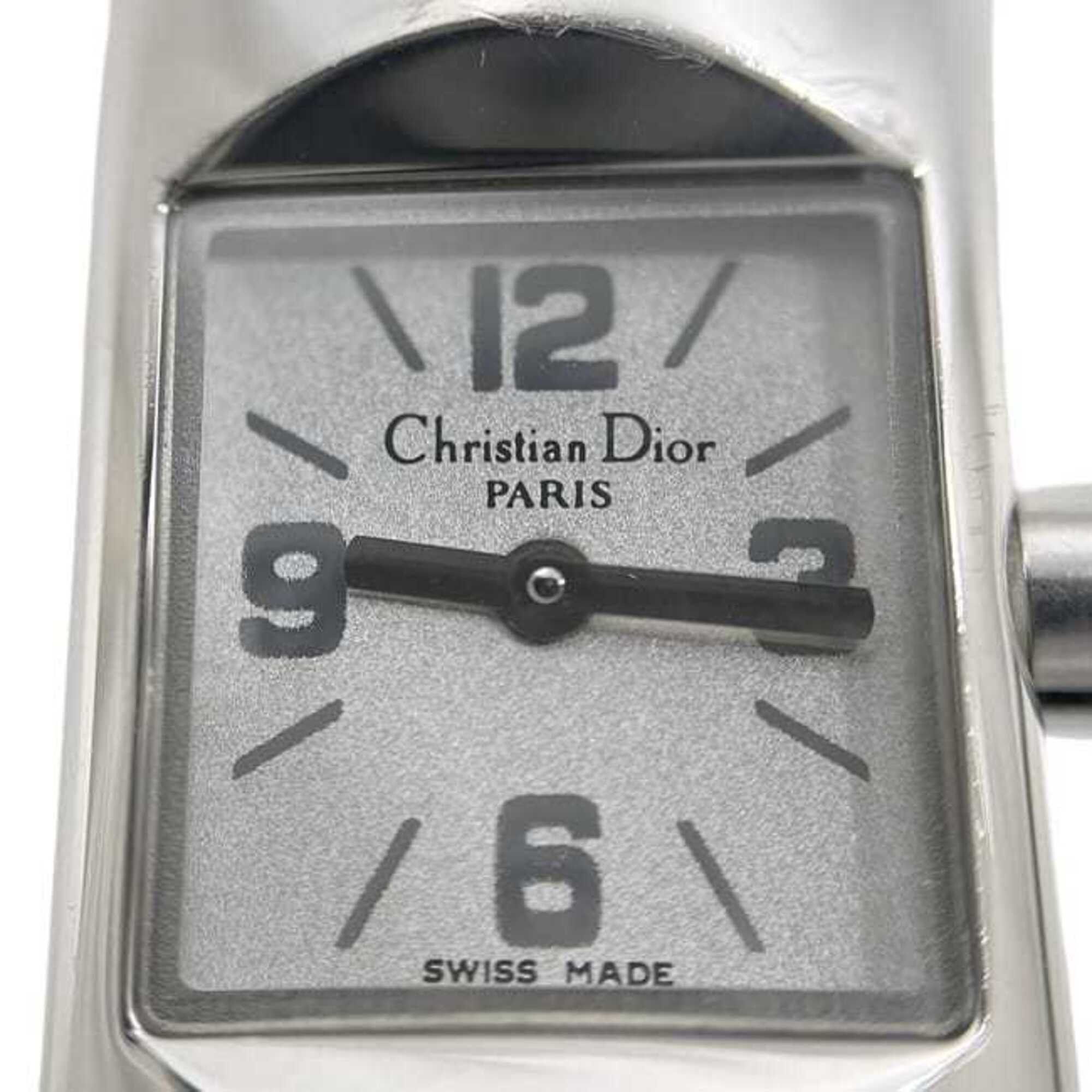 Dior Christian Dior watch, white dial, silver Diophilic D96-100, women's, stainless steel, quartz, OC1*** Size ONE SIZE - 11 Thumbnail
