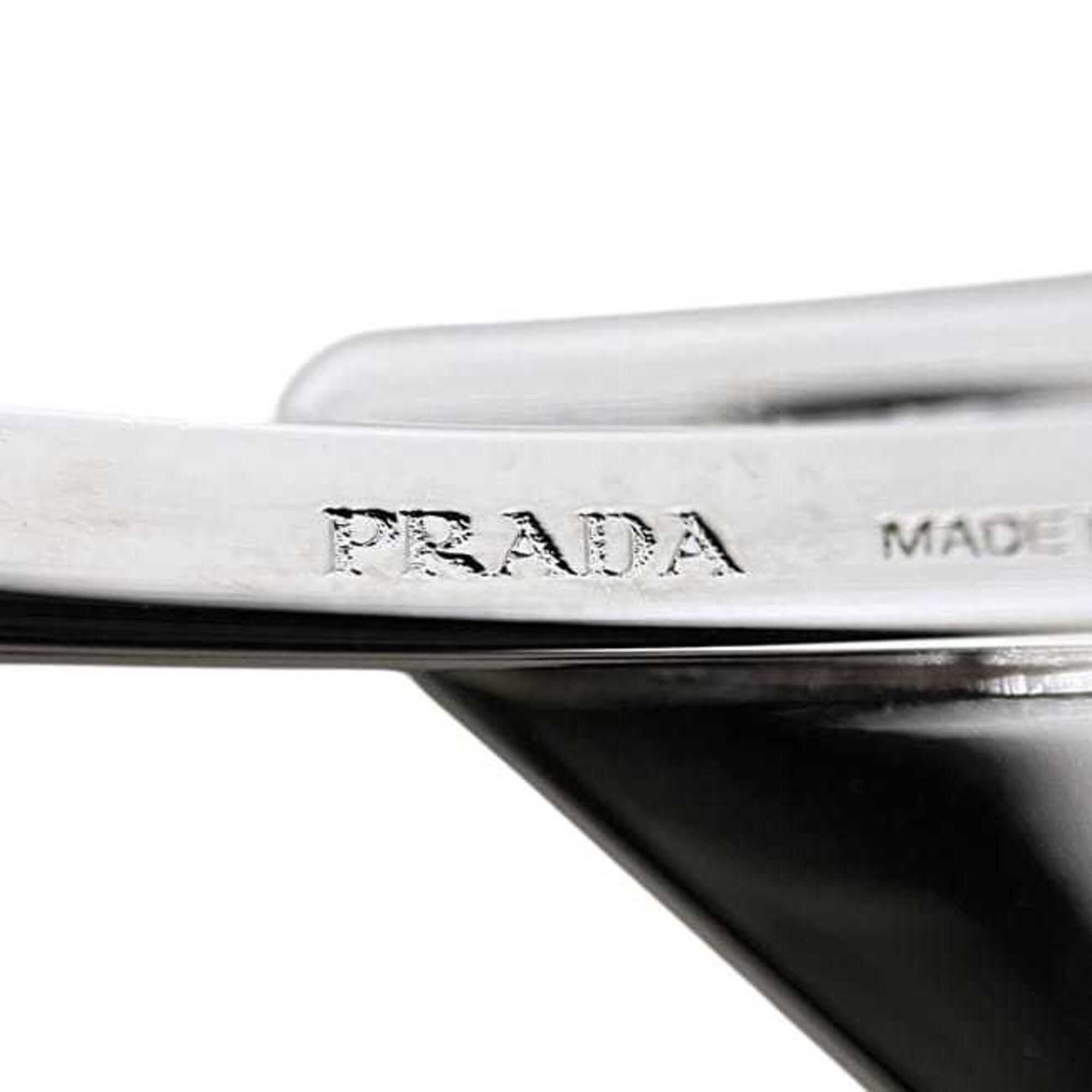 Prada Prada Hairpins, Pink and Silver, 1IF051, Unused, Set of Two, Metal, PRADA Size ONE SIZE - 5 Thumbnail