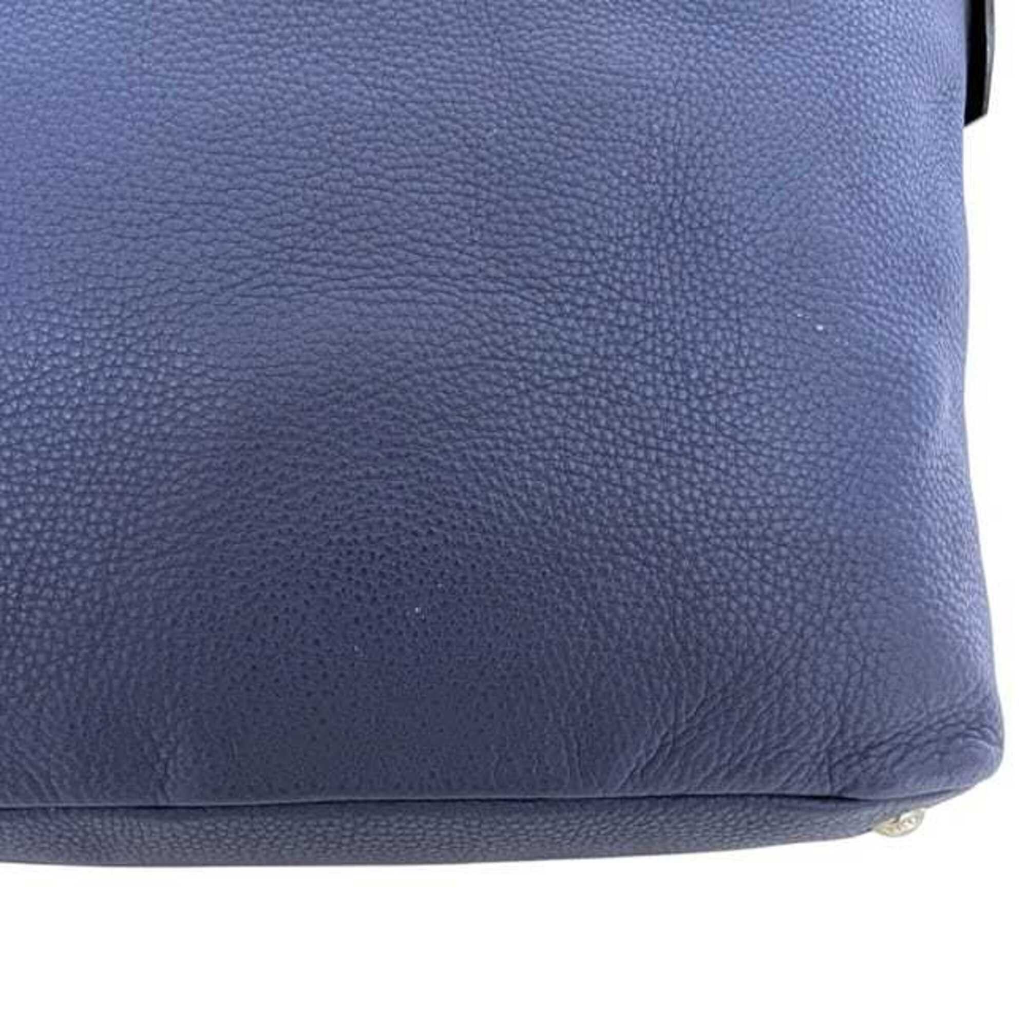 Prada Prada shoulder bag, navy blue, Vitello Daino leather, crossbody, size 14/C. Size ONE SIZE - 9 Thumbnail