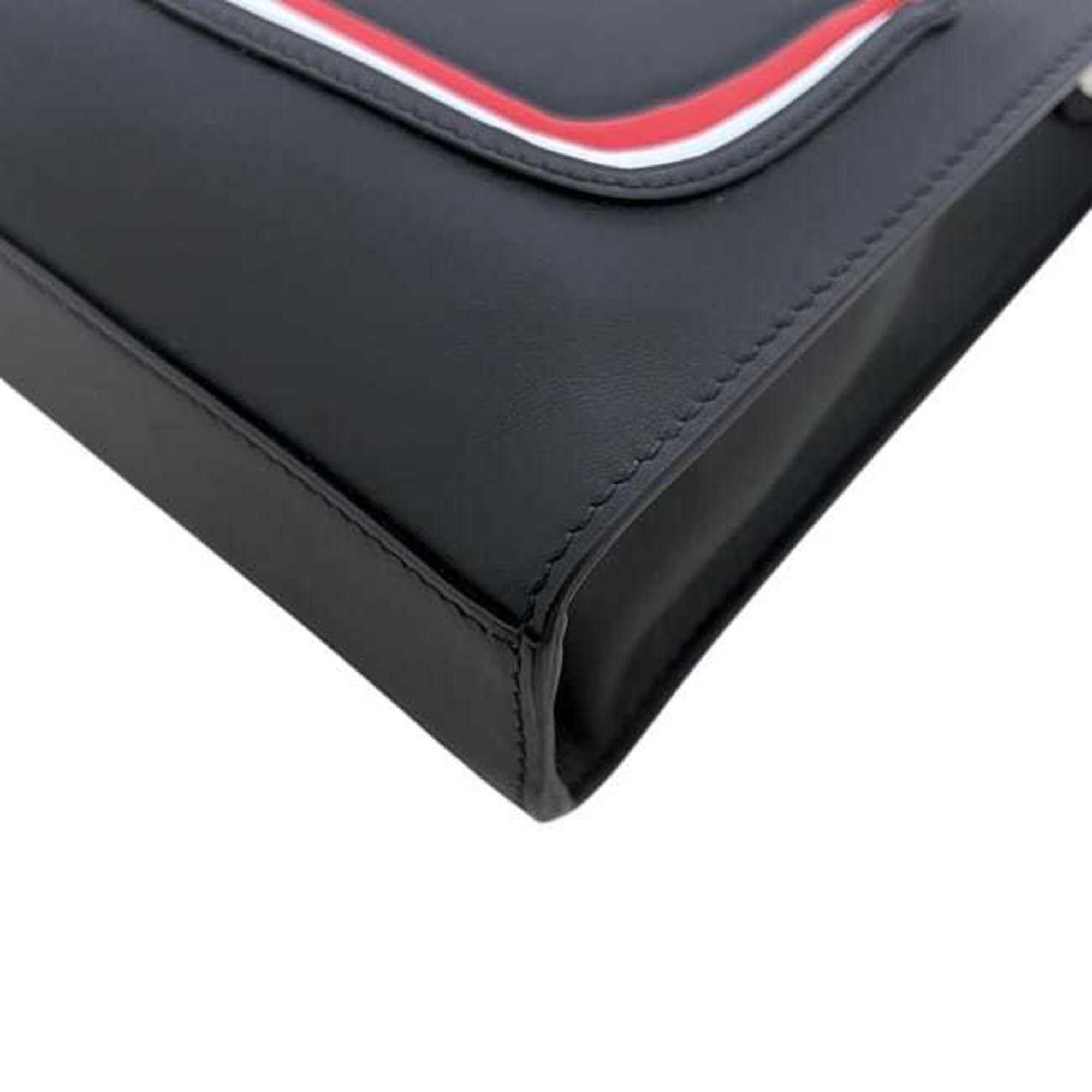 Fendi Fendi Clutch Bag, Black, Bag Bugs, 7VA433 A72K 198 0189, Monster Leather, FENDI Size ONE SIZE - 9 Thumbnail
