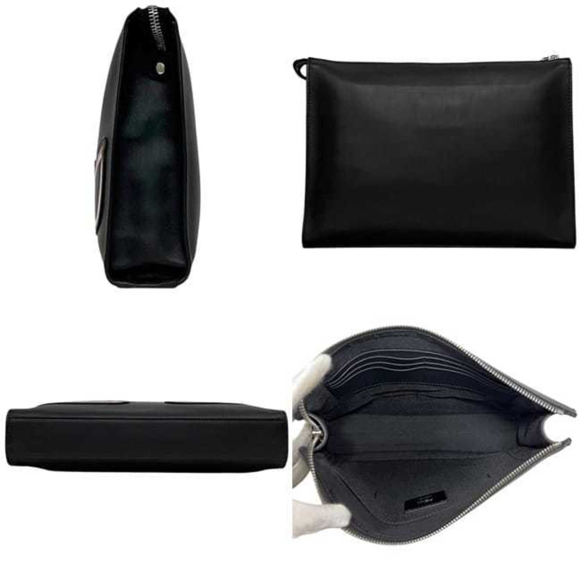 Fendi Fendi Clutch Bag, Black, Bag Bugs, 7VA433 A72K 198 0189, Monster Leather, FENDI Size ONE SIZE - 3 Thumbnail