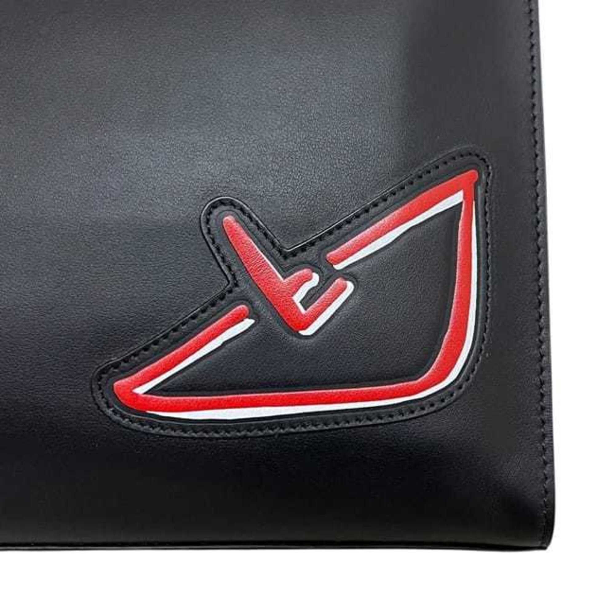 Fendi Fendi Clutch Bag, Black, Bag Bugs, 7VA433 A72K 198 0189, Monster Leather, FENDI Size ONE SIZE - 10 Thumbnail