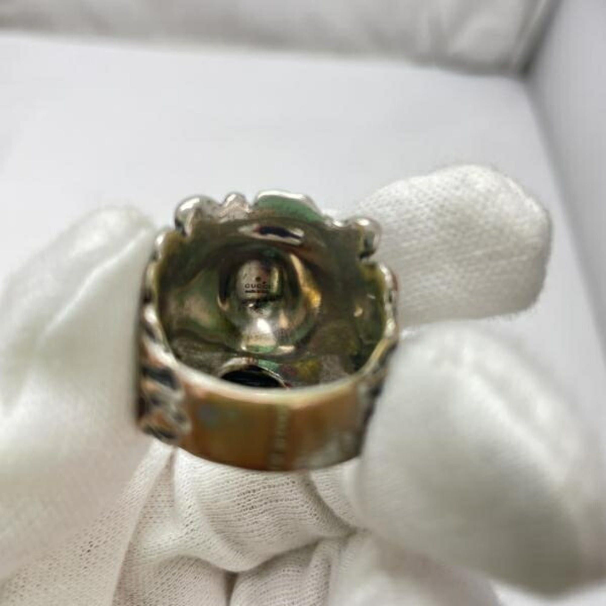 Gucci GUCCI Lion Head Silver Ring Size ONE SIZE - 4 Thumbnail