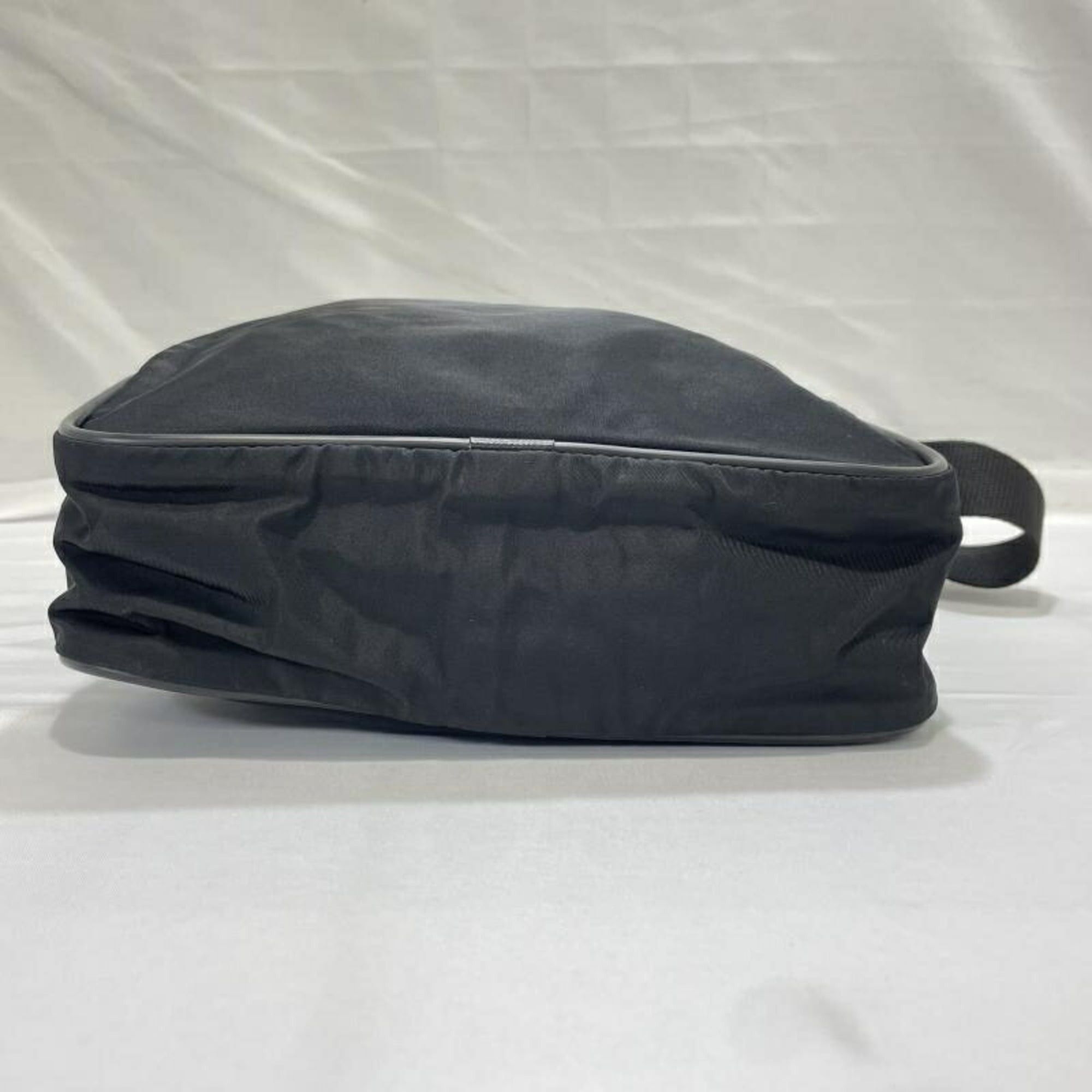 Prada PRADA Side Nylon Shoulder Bag, Black, Triangle Tag, Prada Size ONE SIZE - 6 Thumbnail