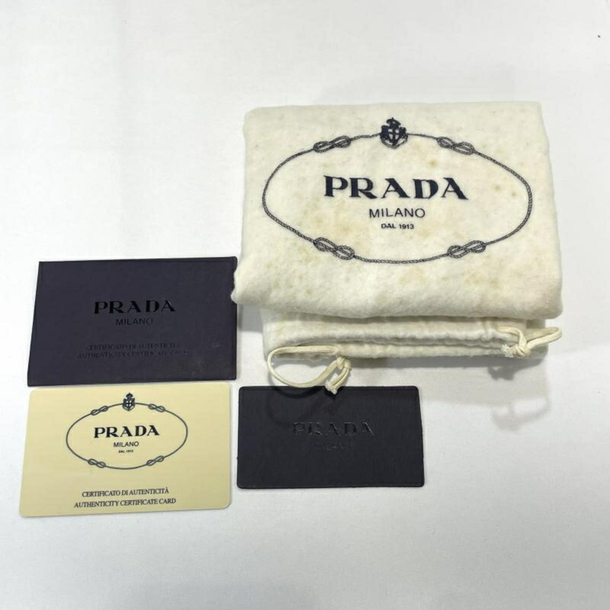 Prada PRADA Side Nylon Shoulder Bag, Black, Triangle Tag, Prada Size ONE SIZE - 10 Thumbnail