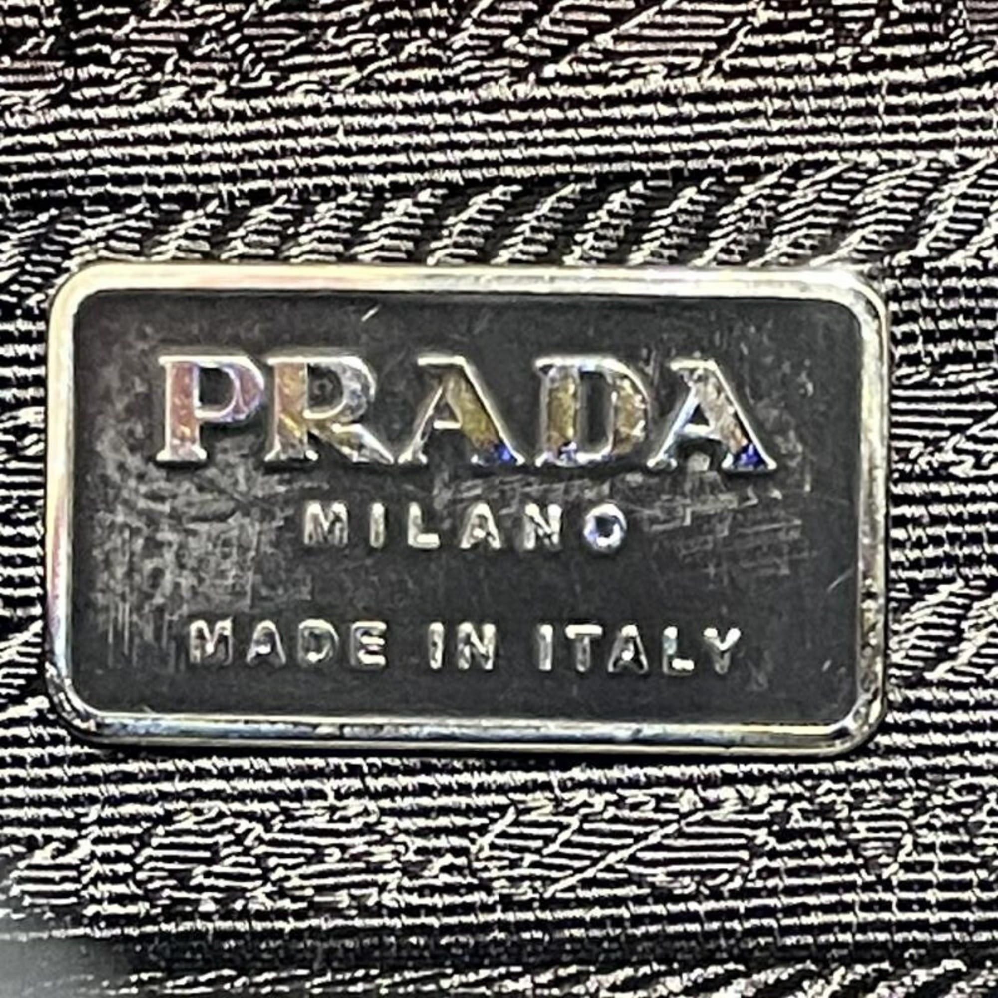 Prada PRADA Side Nylon Shoulder Bag, Black, Triangle Tag, Prada Size ONE SIZE - 8 Thumbnail
