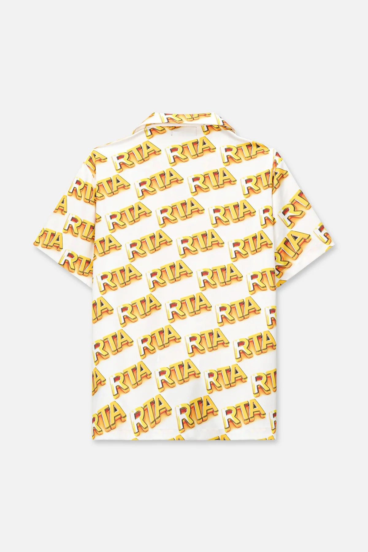 Rta - Nathan White Bullion Shirt Size US M / EU 48-50 / 2 - 2 Thumbnail