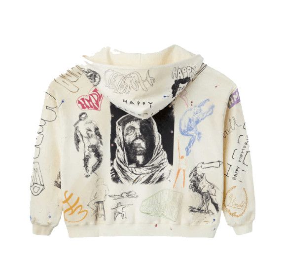 HMDD Sketch Hoodie Cream Size US S / EU 44-46 / 1 - 2 Thumbnail