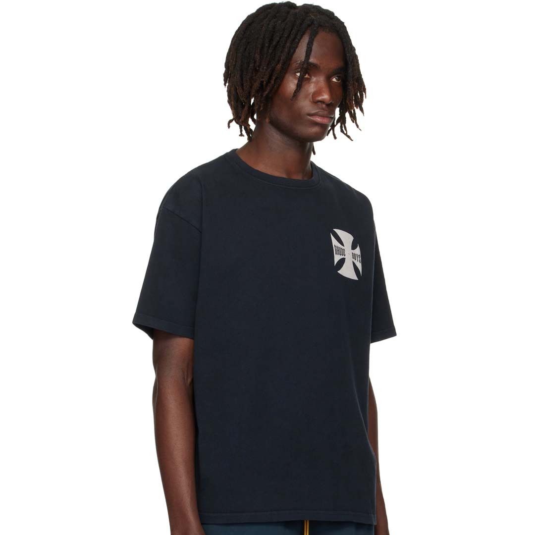 Rhude Boys West Coast Black Tee Size US M / EU 48-50 / 2 - 3 Thumbnail