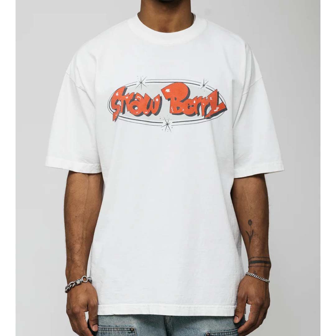 Strawberry Brand Sonic Tee White Size US S / EU 44-46 / 1 - 2 Thumbnail