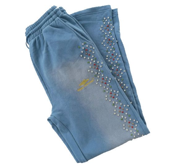 HMDD Crystal Sweatpants Powder Blue Size US 30 / EU 46 - 2 Thumbnail