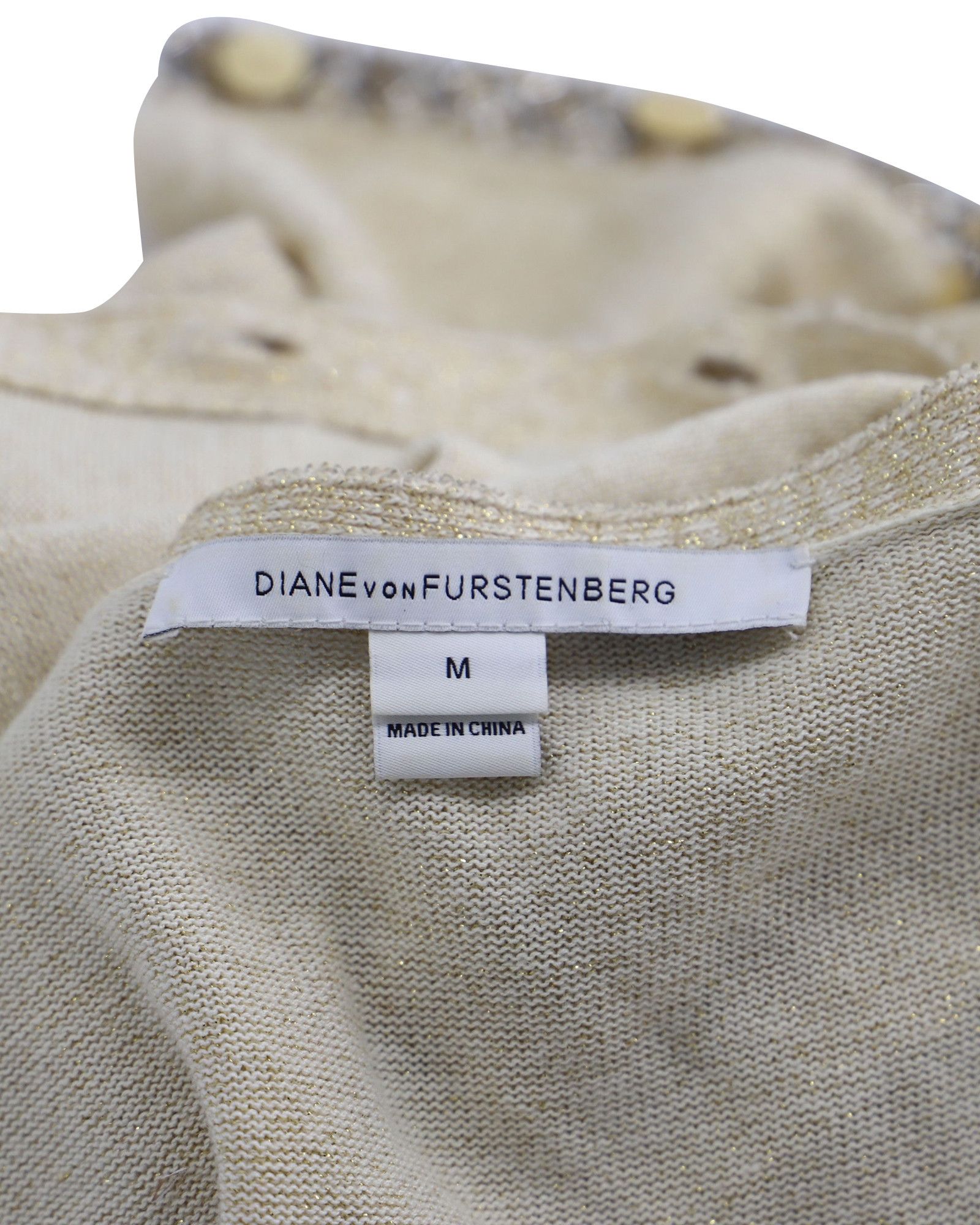 Diane von Furstenberg Diane Von Furstenberg Ballerina Embellished Knit Cardigan in Size XS / US 0-2 / IT 36-38 - 4 Thumbnail
