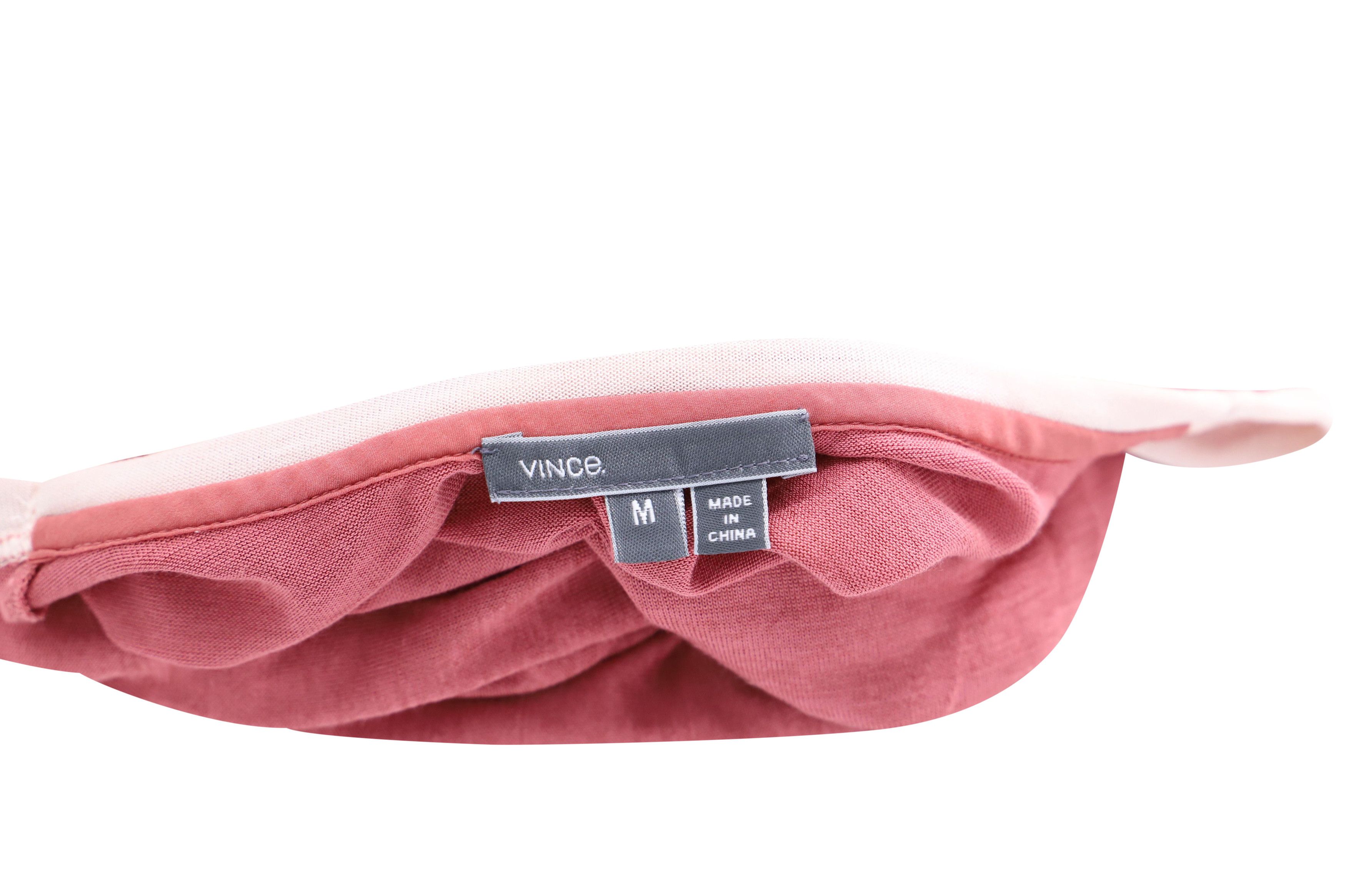 Vince Vince T-shirt in Red Cotton Jersey Size XS / US 0-2 / IT 36-38 - 4 Thumbnail