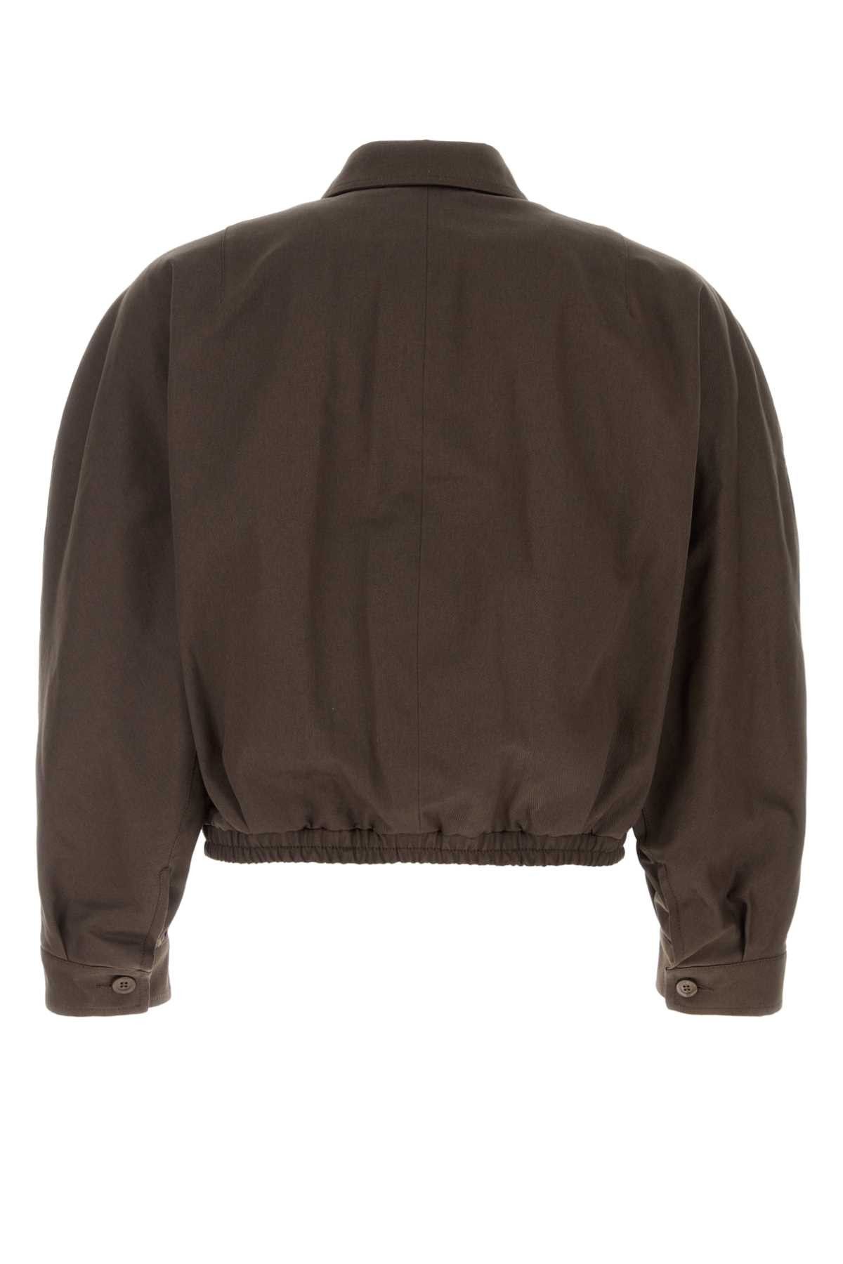Magliano Chocolate Cotton Work Jacket Size US L / EU 52-54 / 3 - 2 Thumbnail