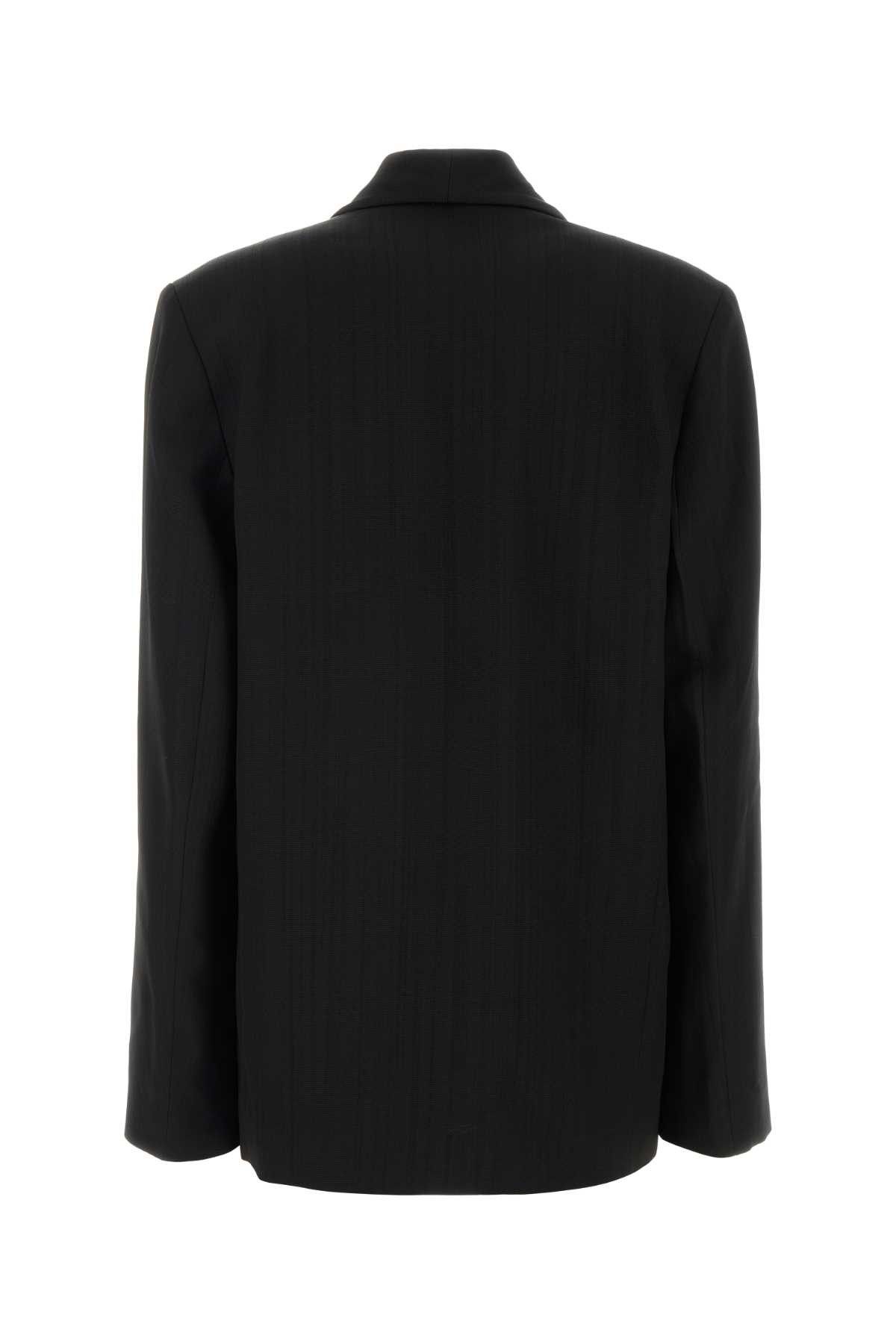Loulou de Saison Black Twill Minka Blazer Size XS / US 0-2 / IT 36-38 - 2 Thumbnail