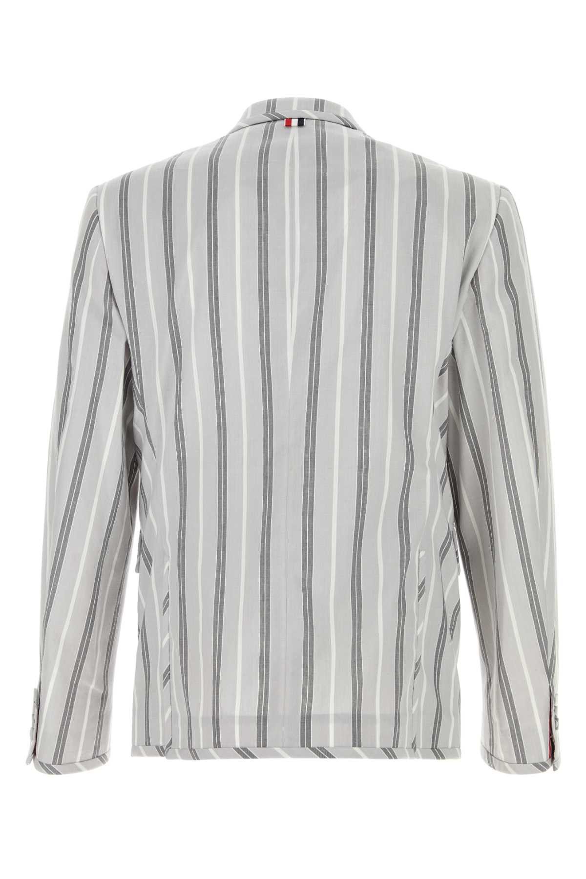 Thom Browne Embroidered Cotton Blazer Size US L / EU 52-54 / 3 - 2 Thumbnail