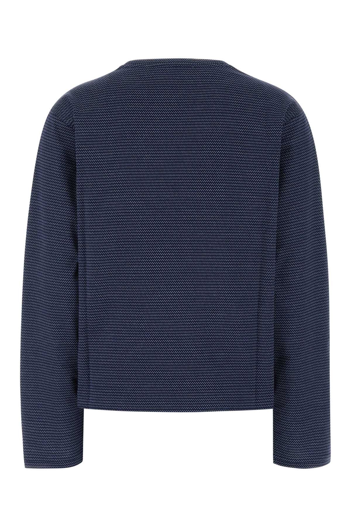 Miu Miu Two-Tone Jersey T-Shirt Size S / US 4 / IT 40 - 2 Thumbnail