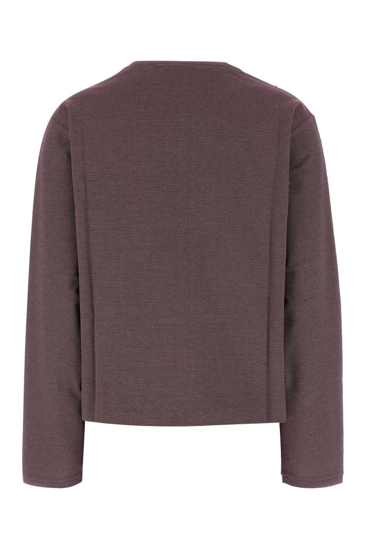 Miu Miu Two-Tone Jersey T-Shirt Size S / US 4 / IT 40 - 2 Thumbnail